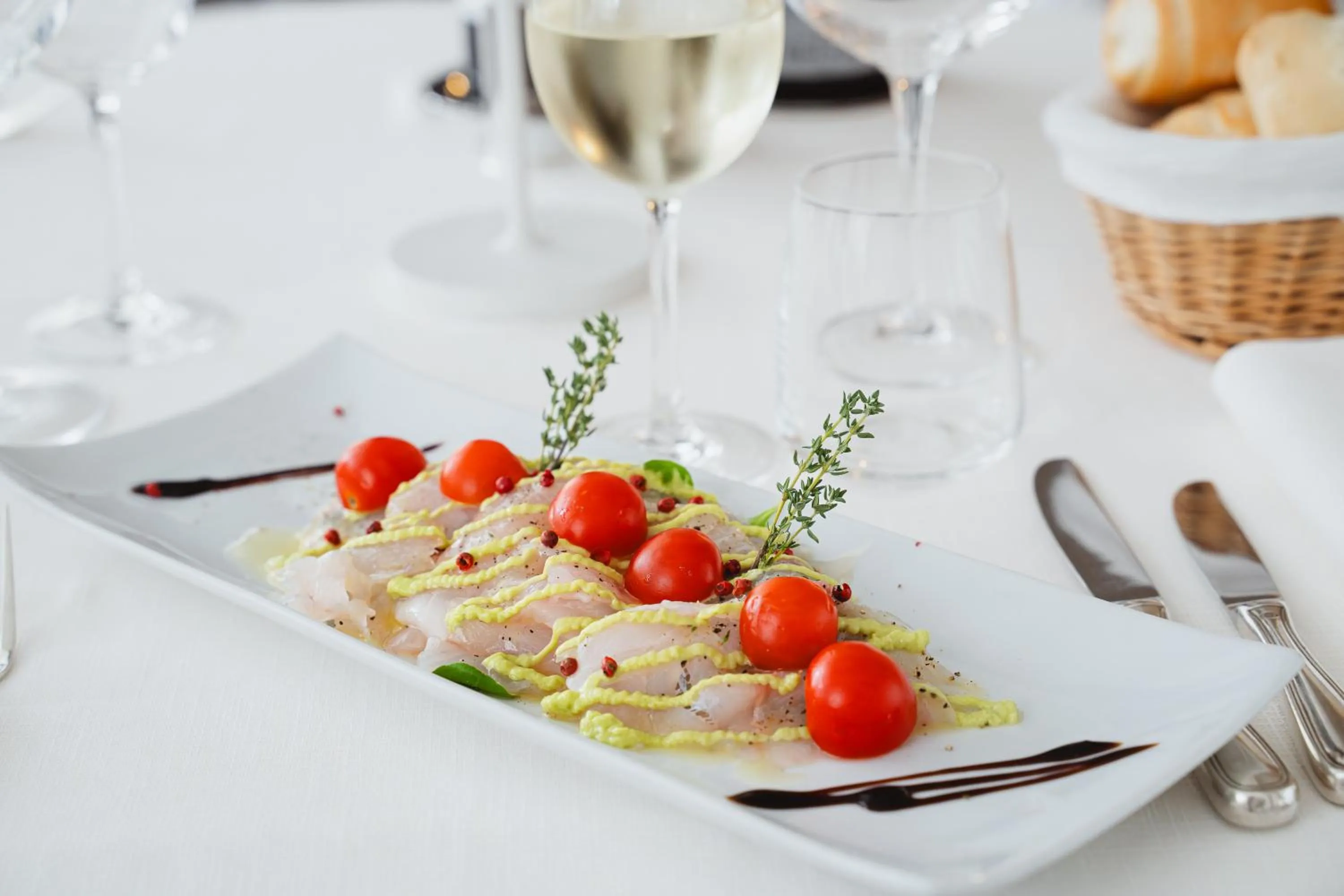 Restaurant/places to eat in Hotel Cavalieri Palace & Suites