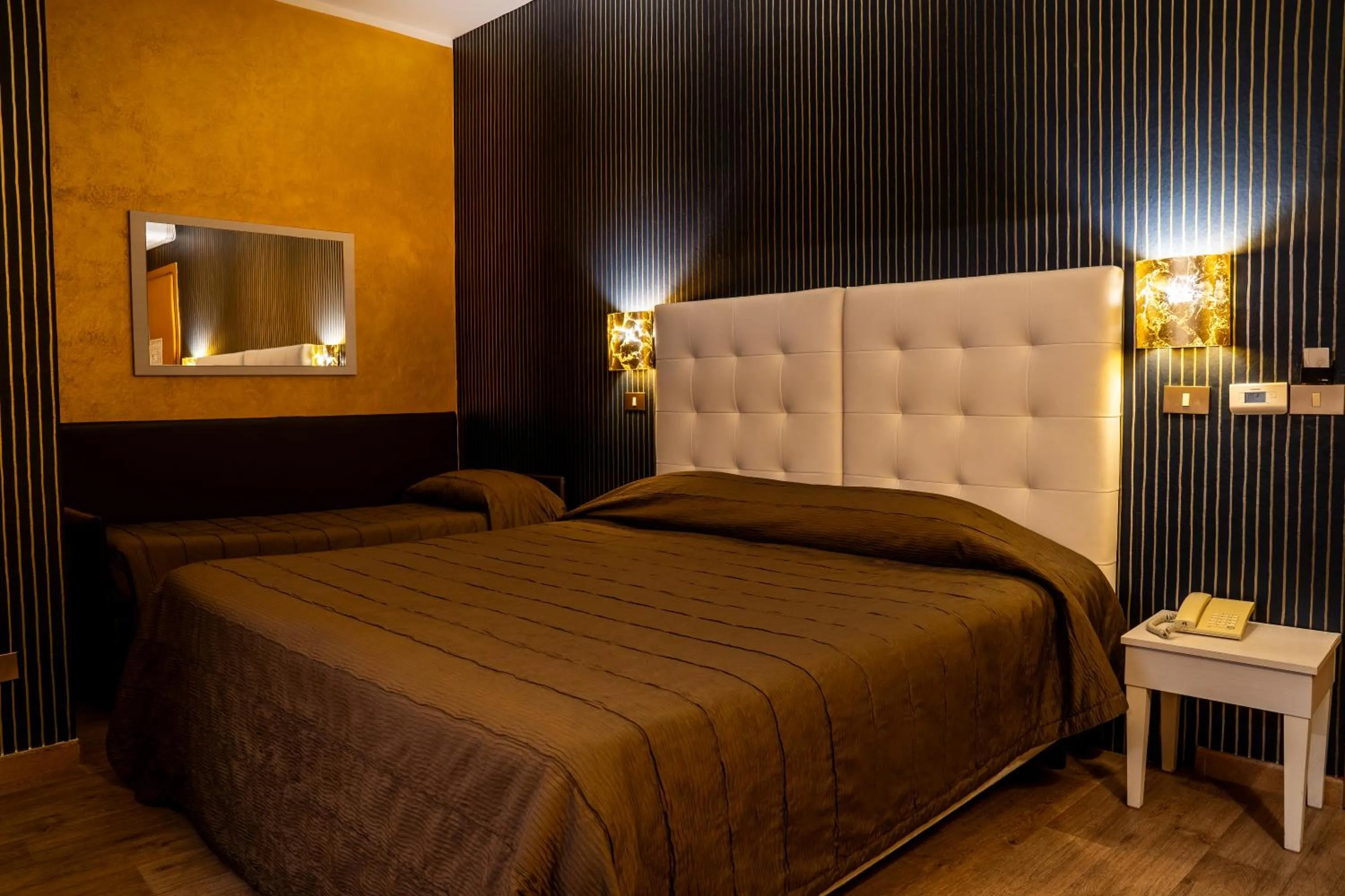 Bedroom, Bed in Hotel Il Guercino