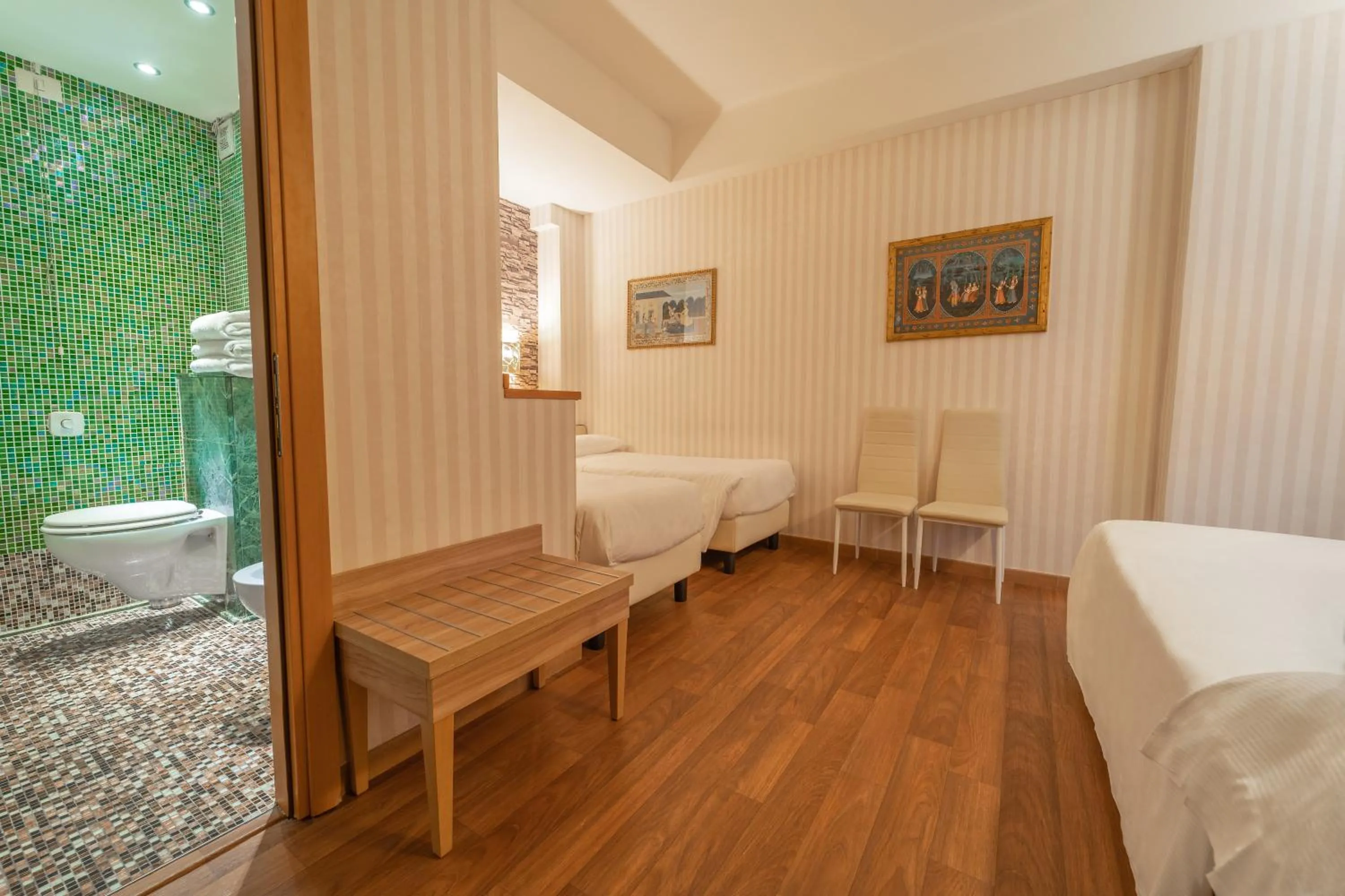 Bedroom, Bed in Hotel Il Guercino