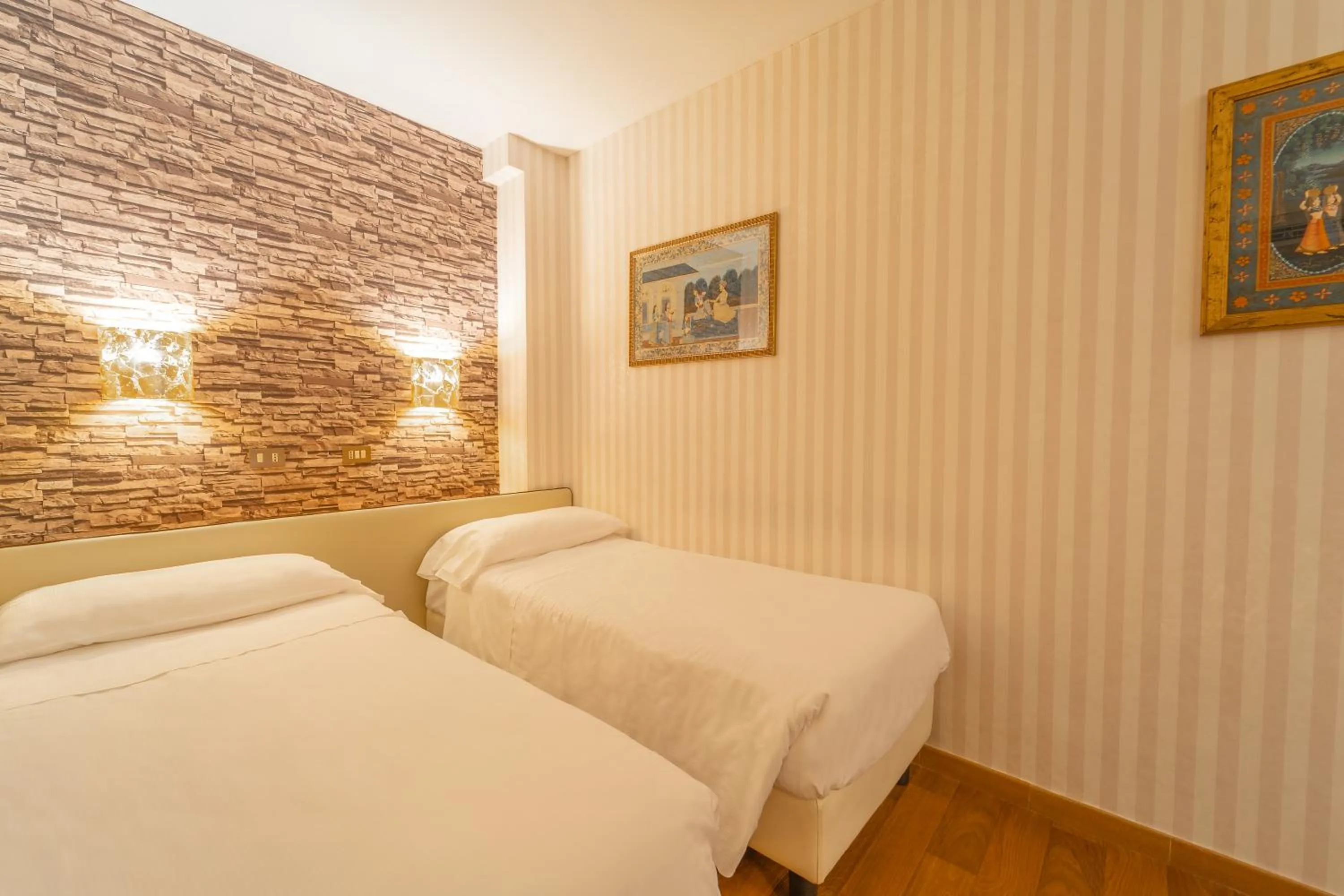 Bedroom, Bed in Hotel Il Guercino