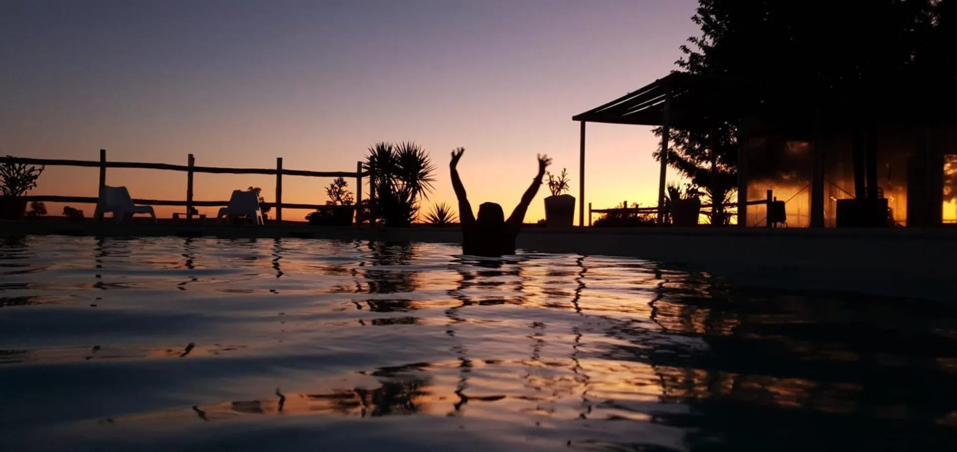 Swimming pool in Monte dos Poços