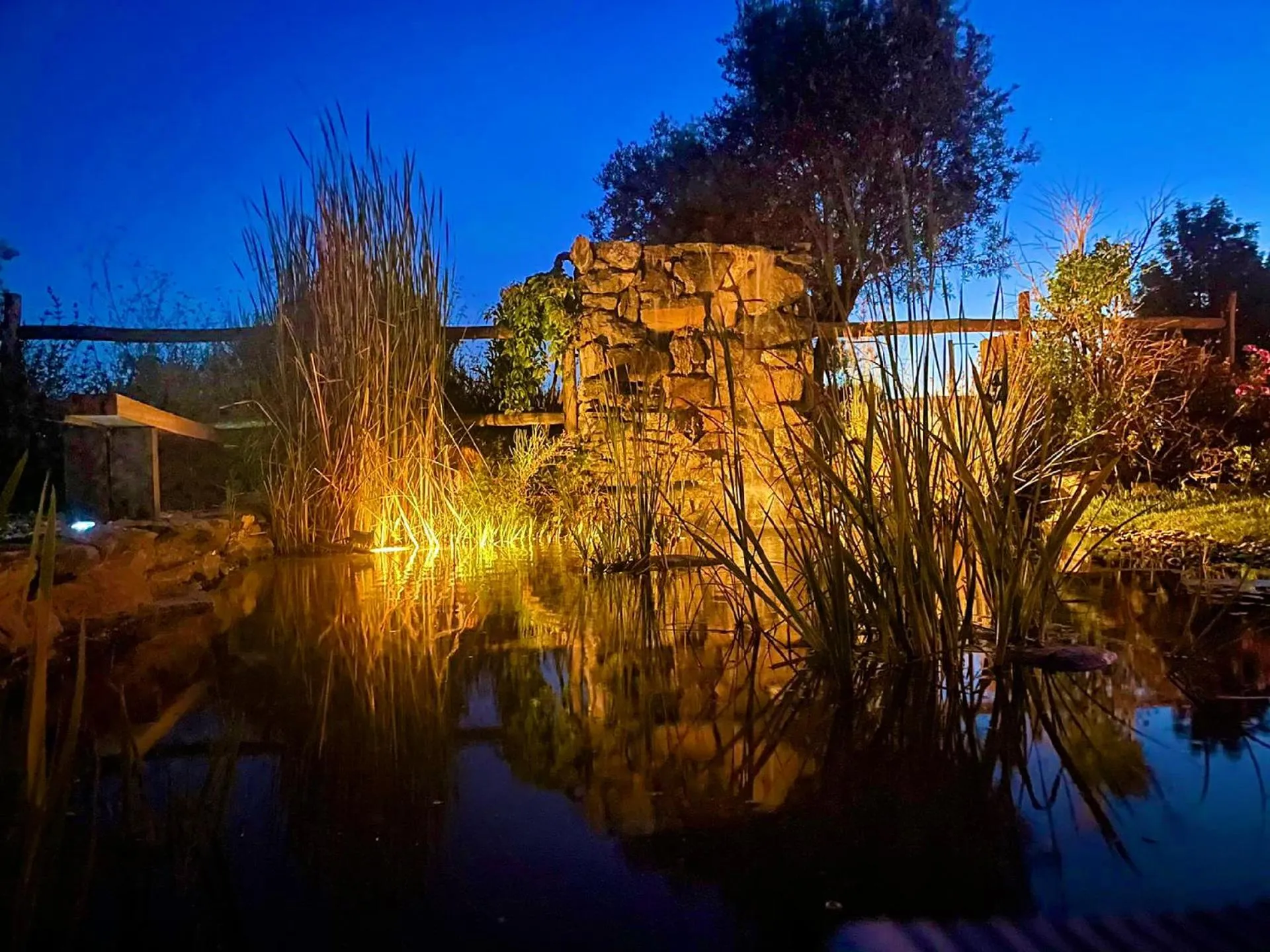 Garden view in Monte dos Poços