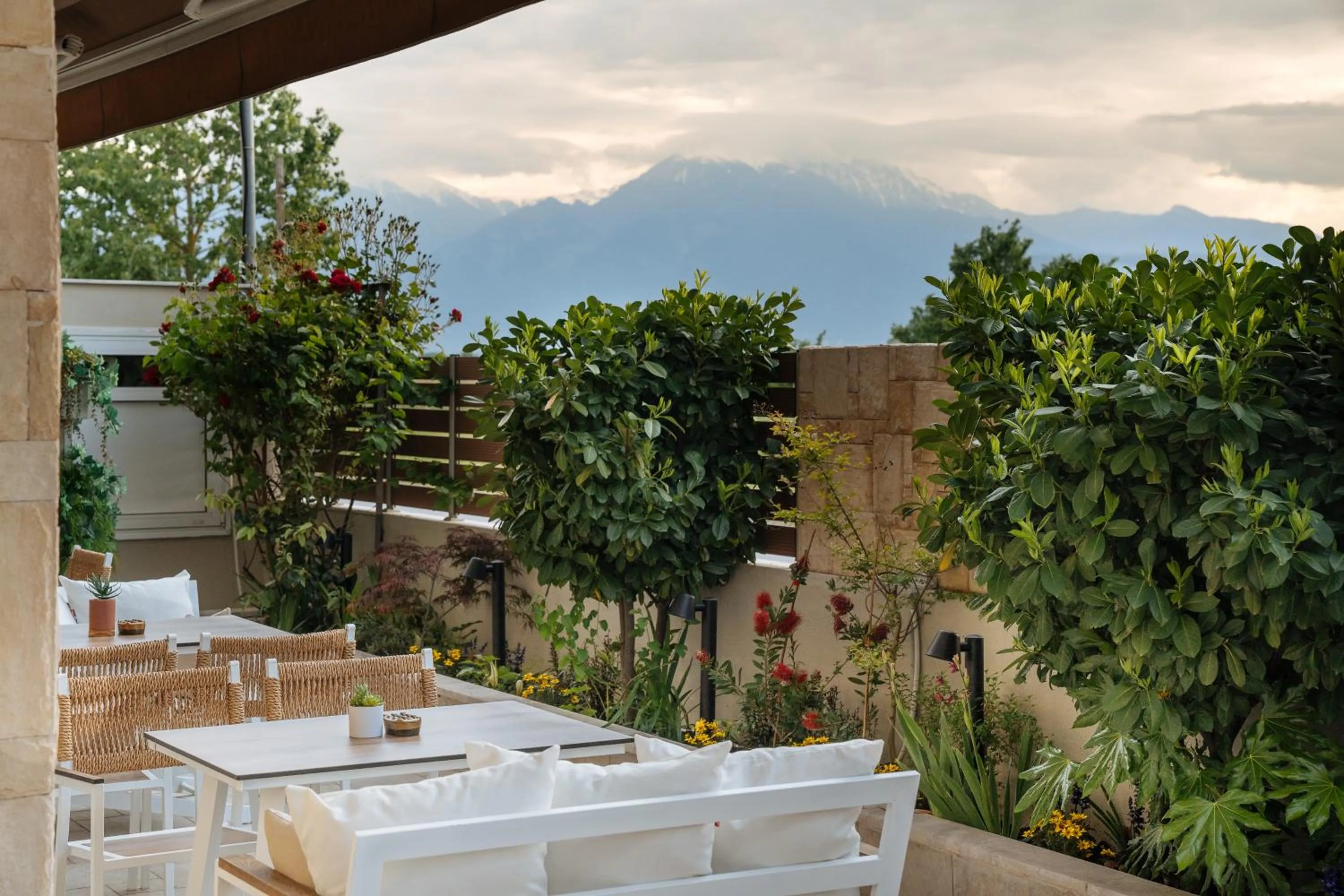 Patio in ELLE Rooms & Suites