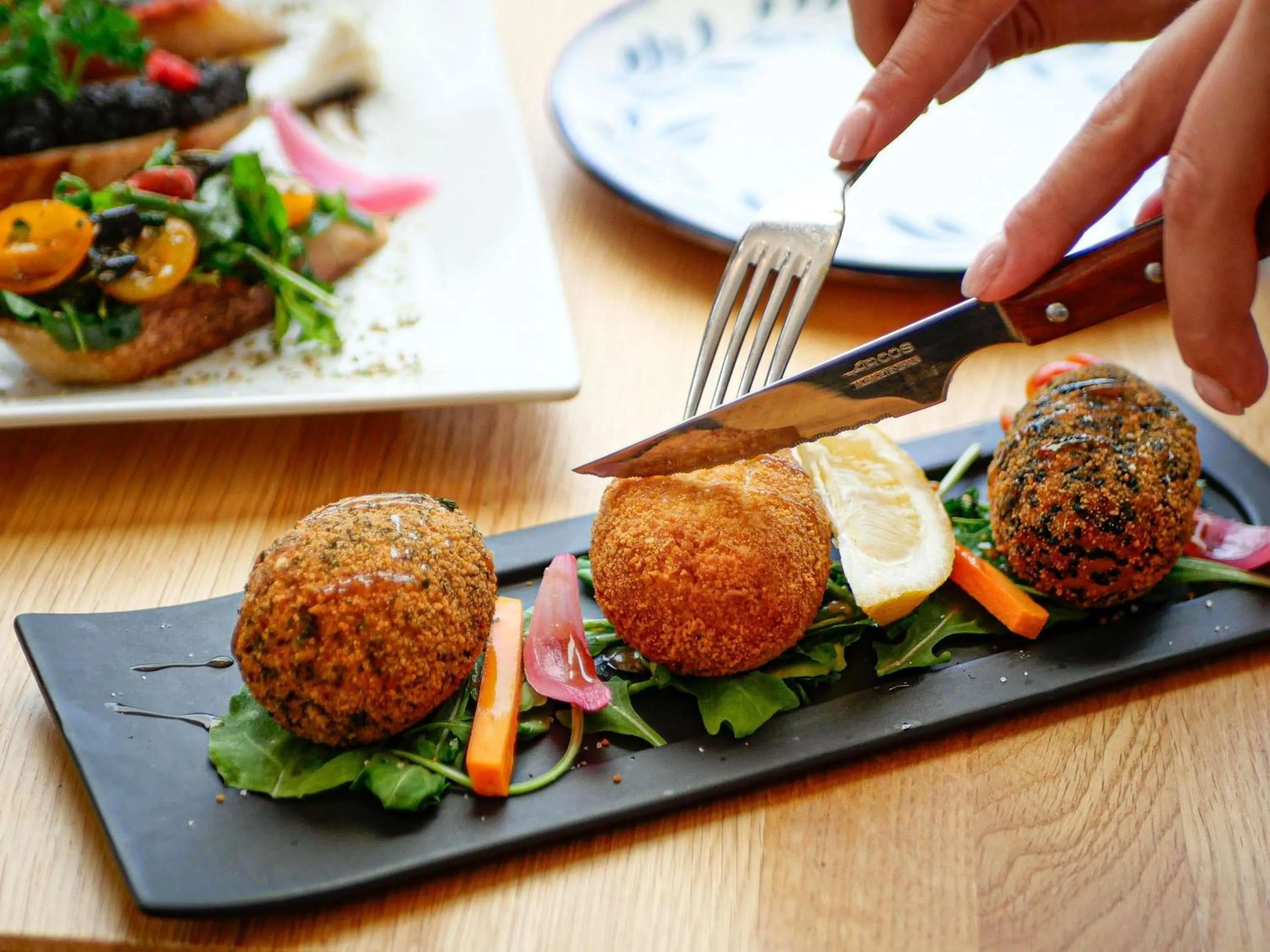 Restaurant/places to eat in Le Saint Gervais Hotel & Spa Handwritten Collection