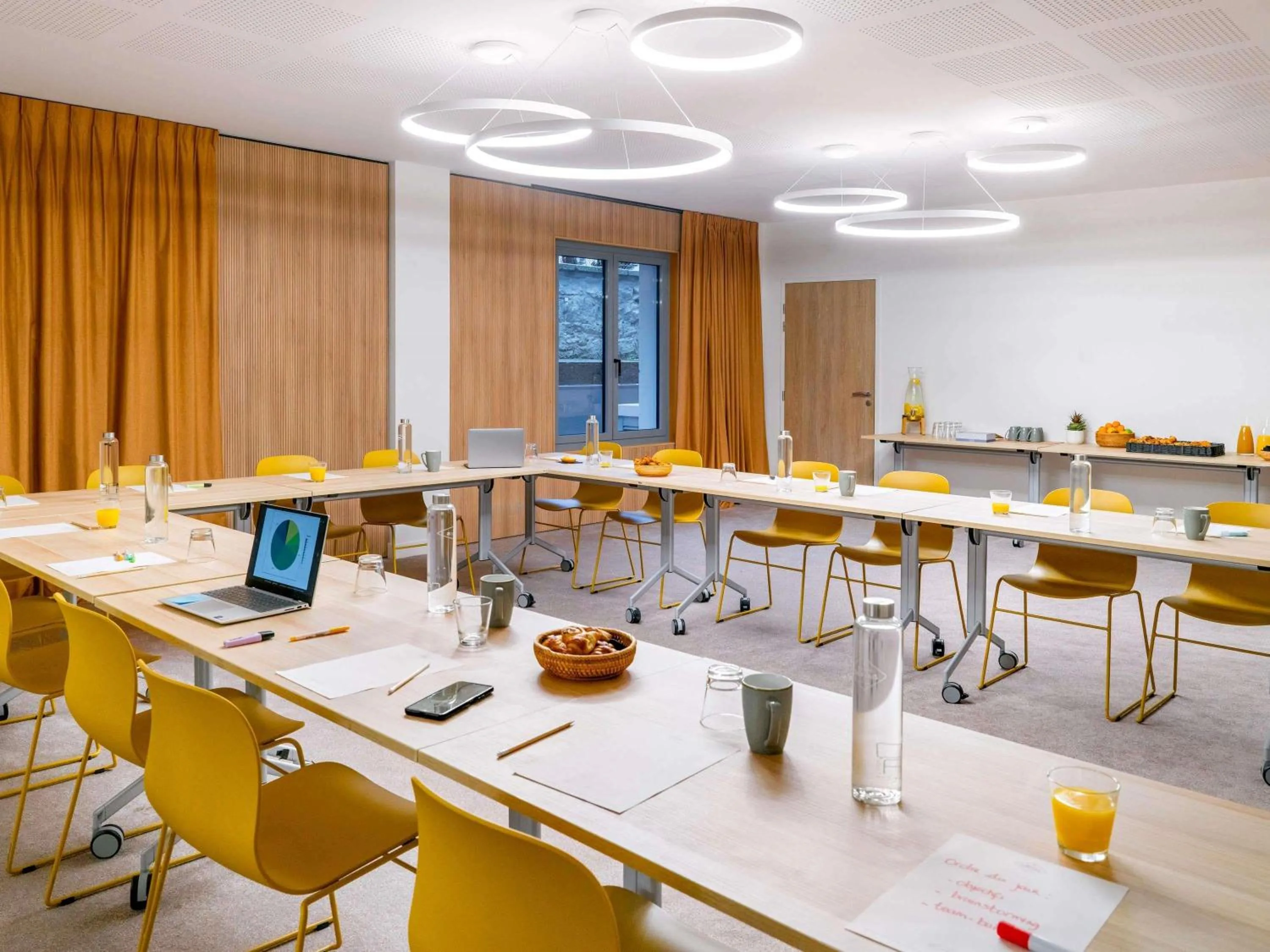 Meeting/conference room in Le Saint Gervais Hotel & Spa Handwritten Collection