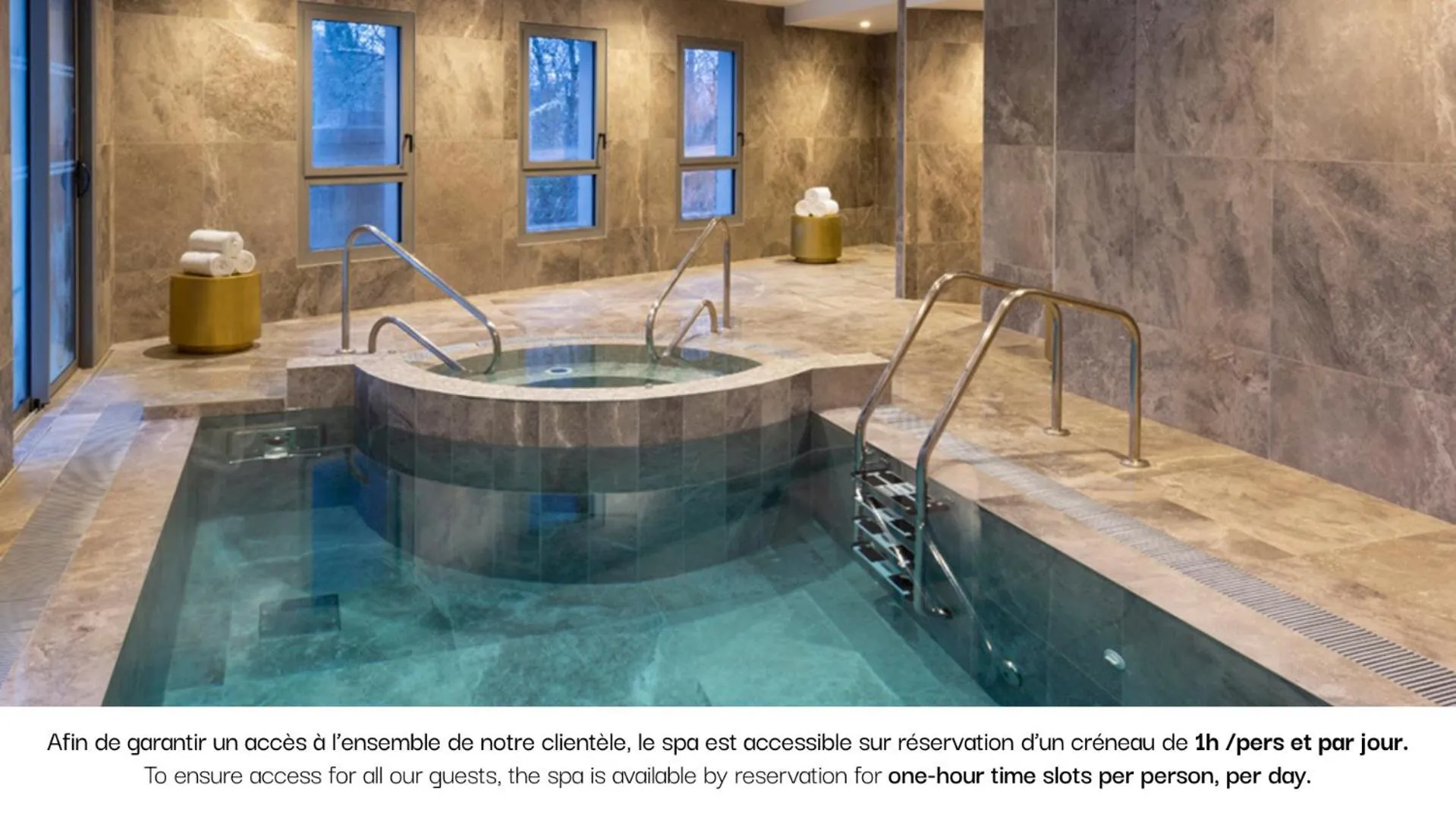 Hot Tub in Le Saint Gervais Hotel & Spa Handwritten Collection