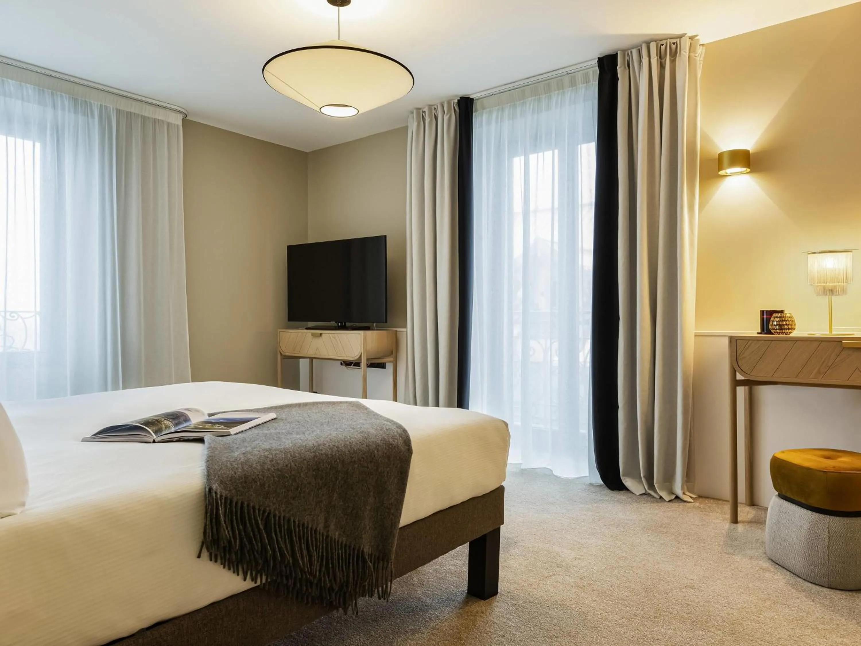 Photo of the whole room, Bed in Le Saint Gervais Hotel & Spa Handwritten Collection