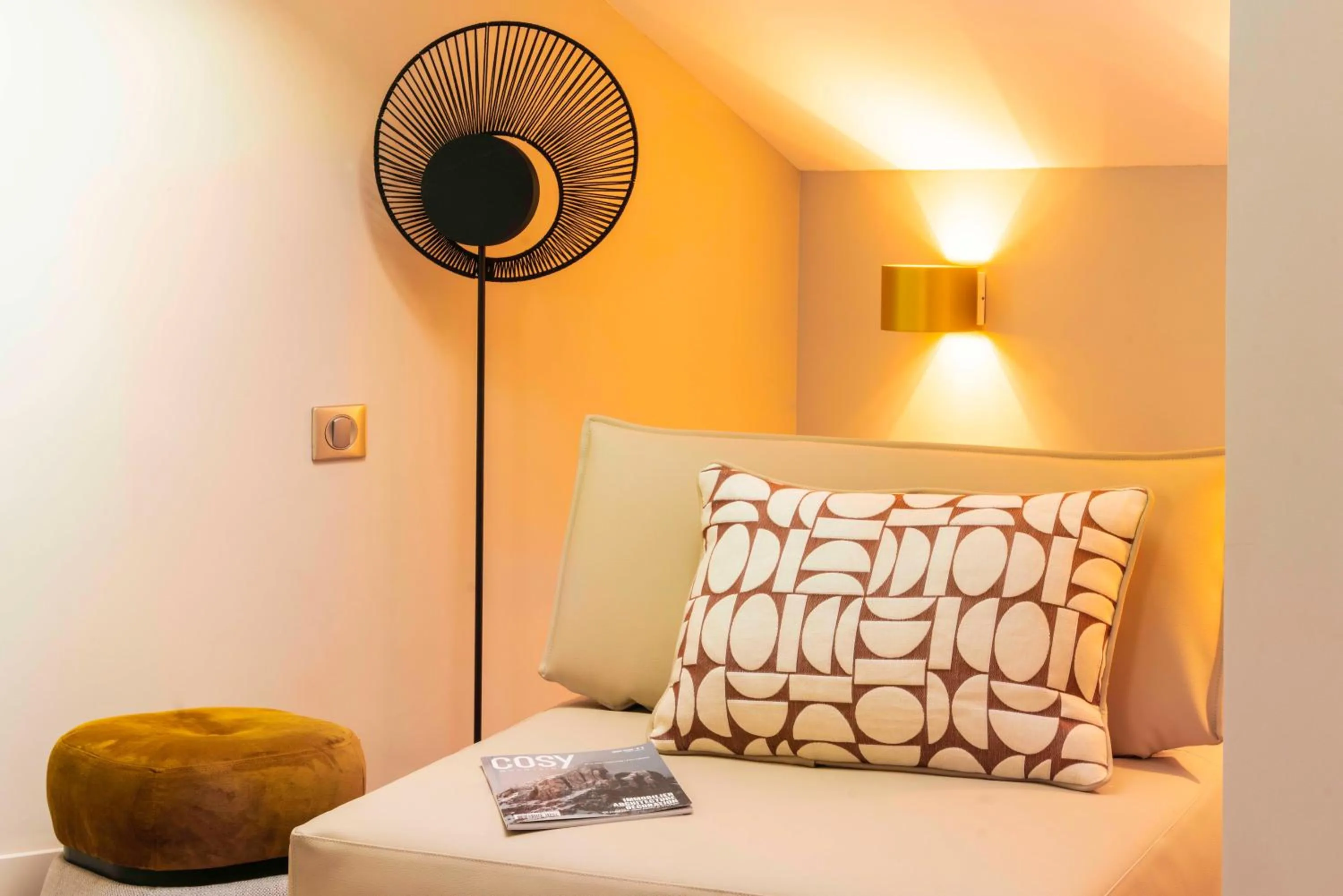 Bedroom, Bed in Le Saint Gervais Hotel & Spa Handwritten Collection