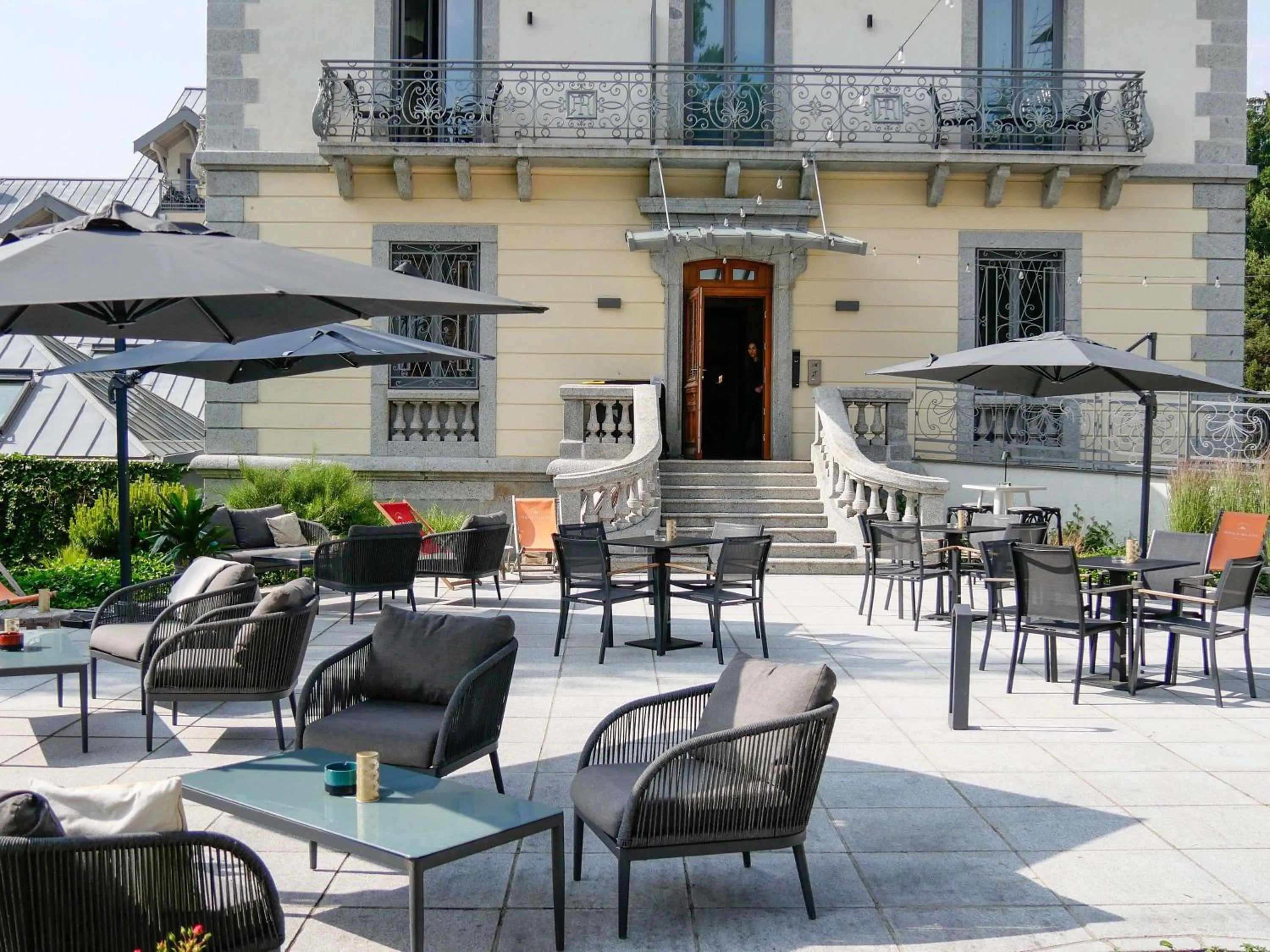 Lounge or bar in Le Saint Gervais Hotel & Spa Handwritten Collection