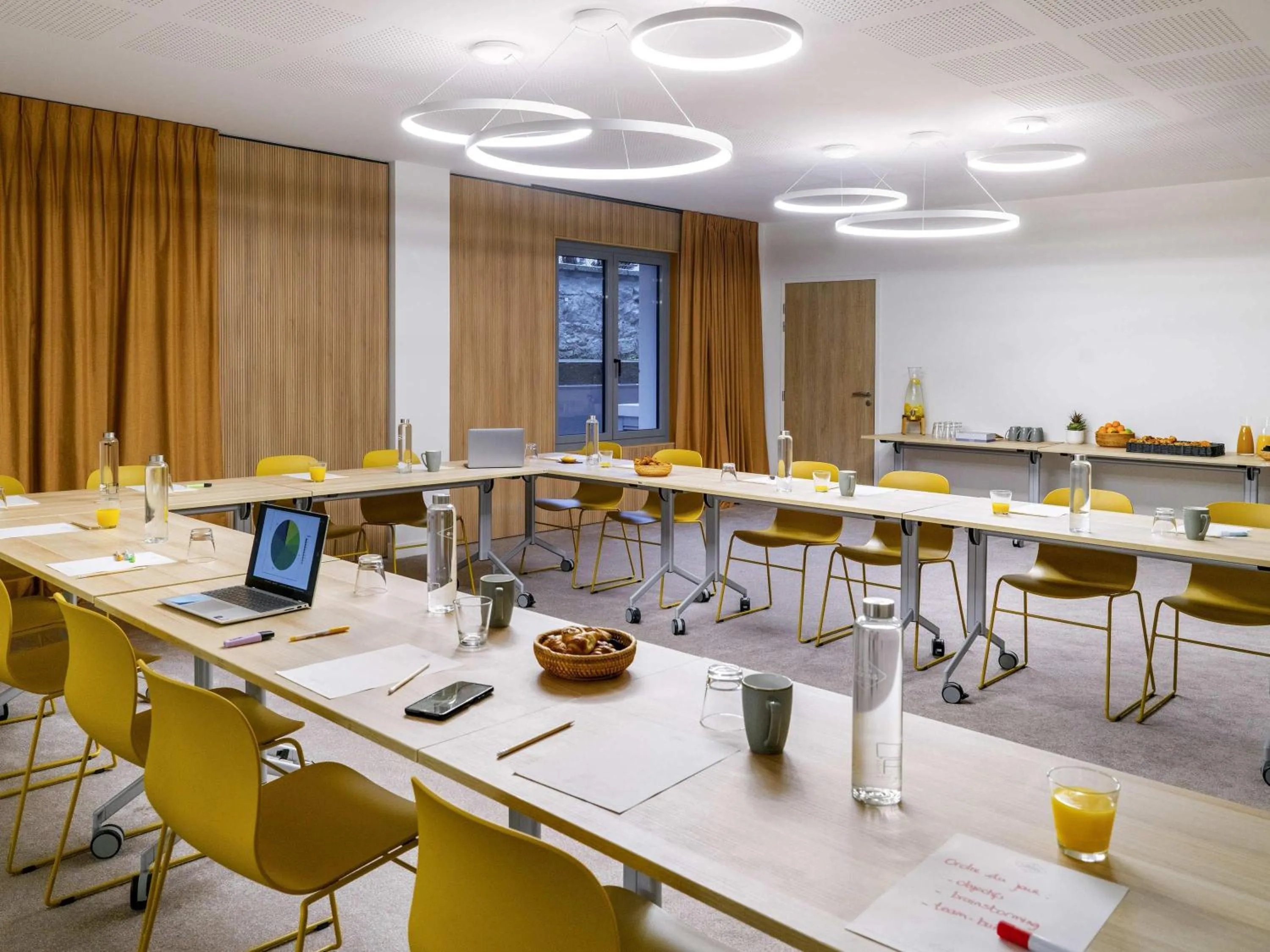 Meeting/conference room in Le Saint Gervais Hotel & Spa Handwritten Collection