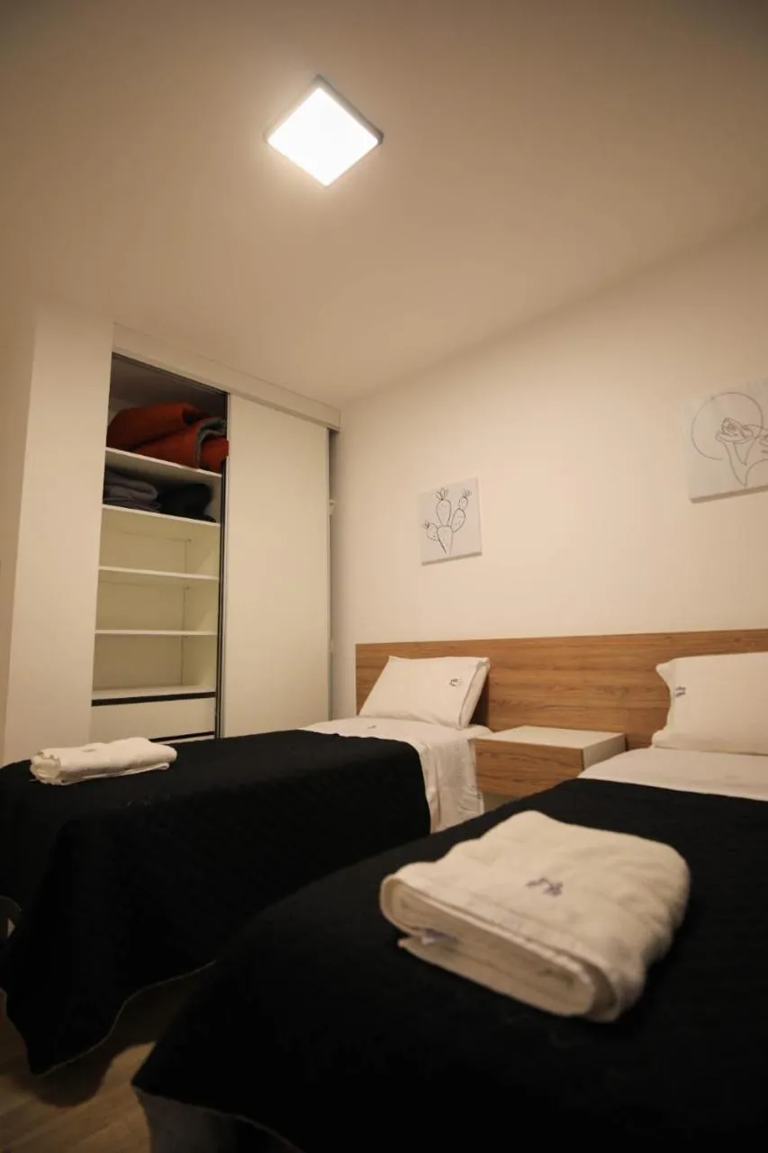 Bed in ANDÉN FMA-Coliving