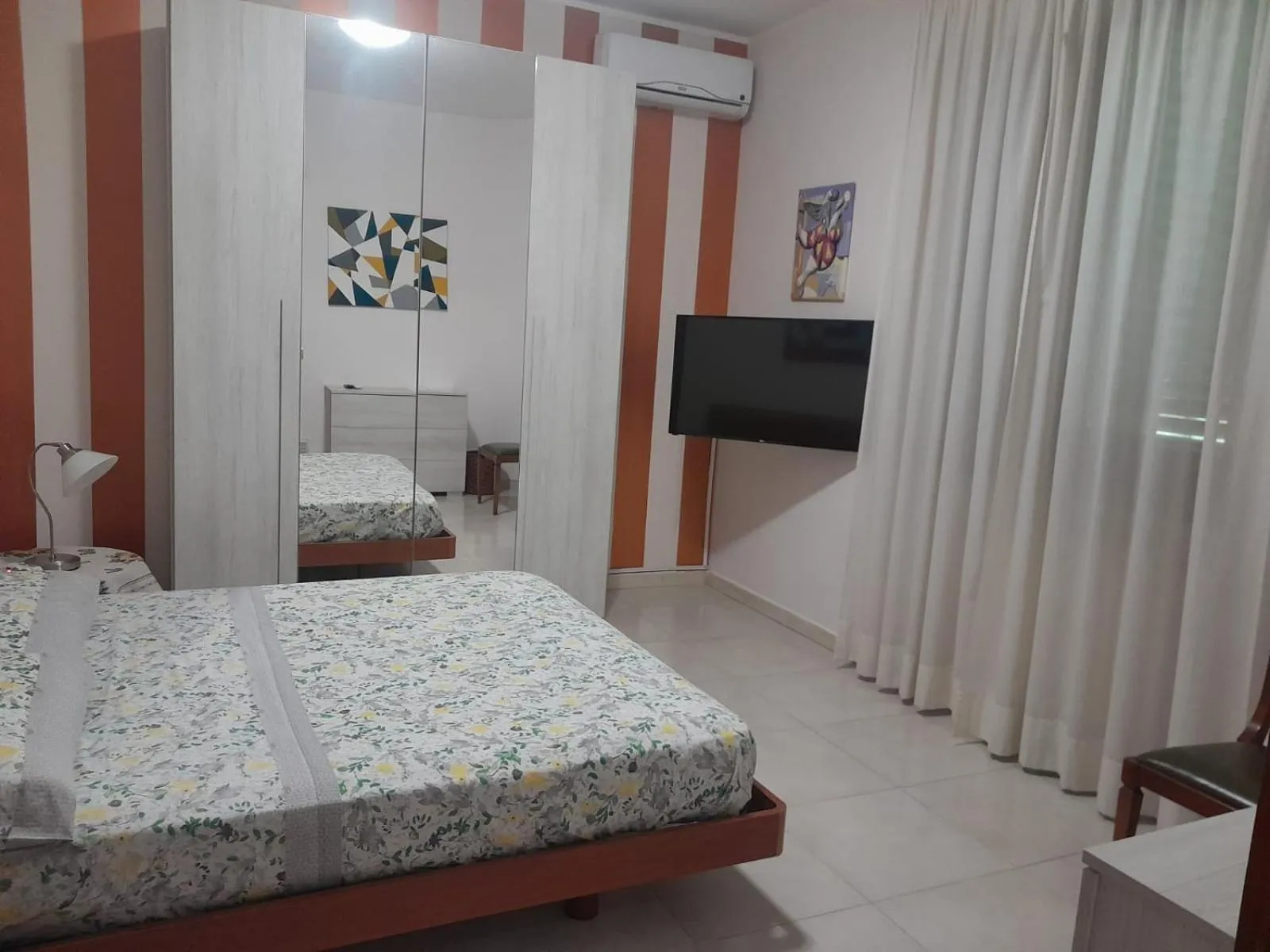 Bed in Villa Annamaria