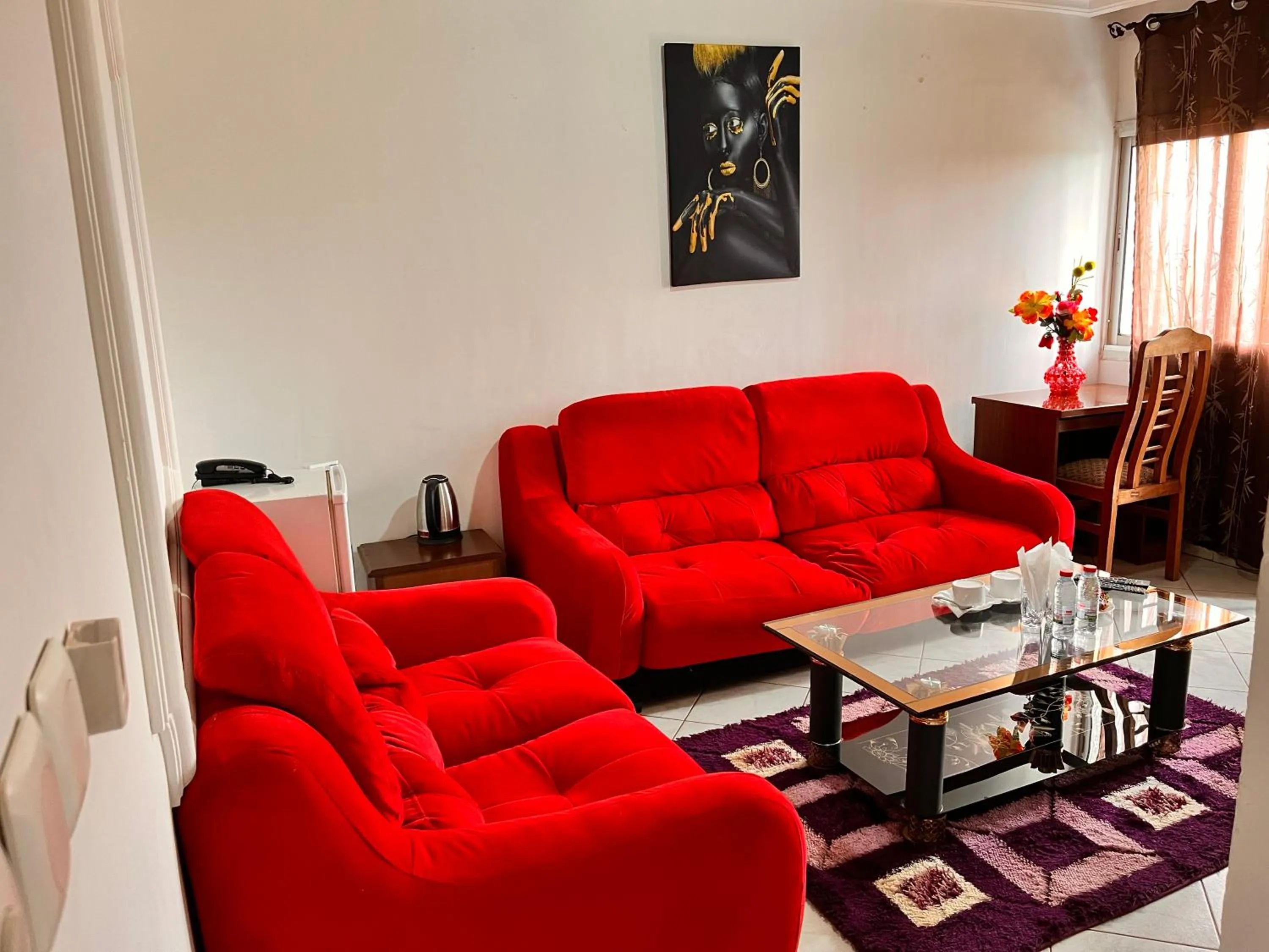 Living room in Prodiges Hôtel