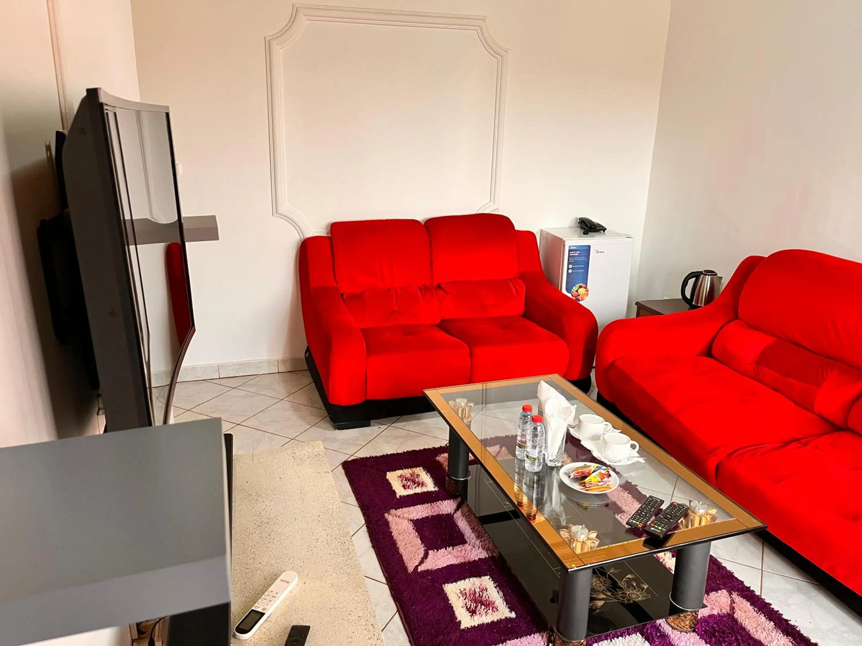 Seating area in Prodiges Hôtel