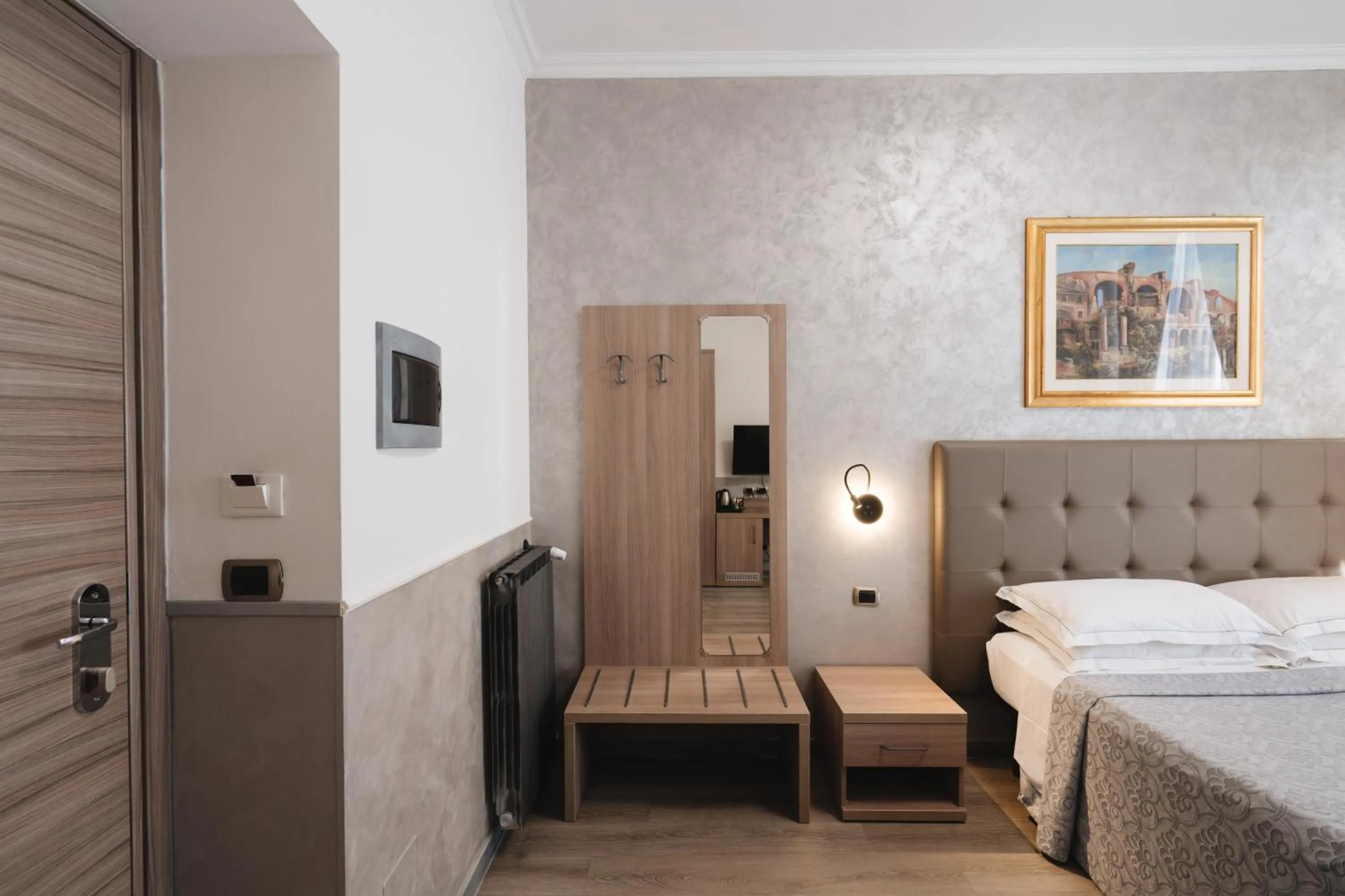 Bed in Hotel Centro Cavour Roma