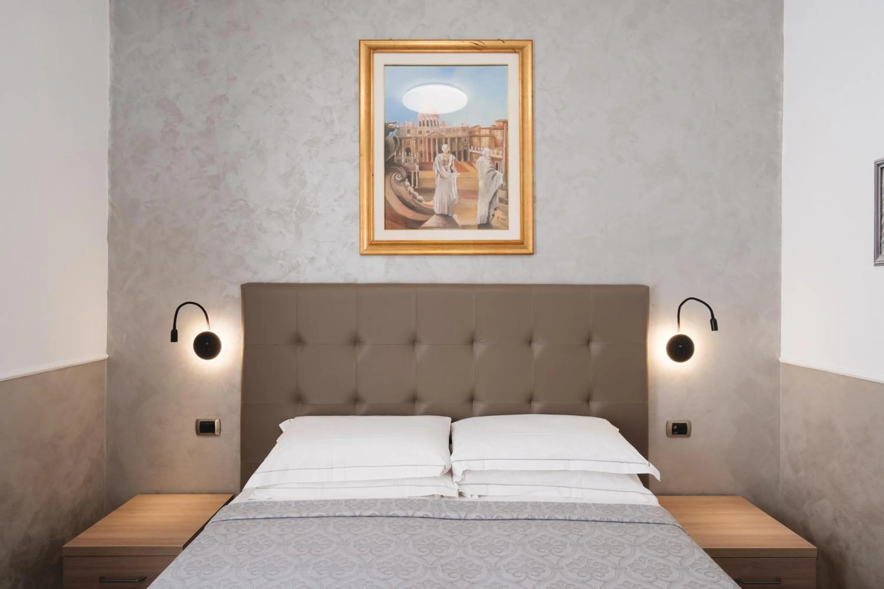 Bed in Hotel Centro Cavour Roma