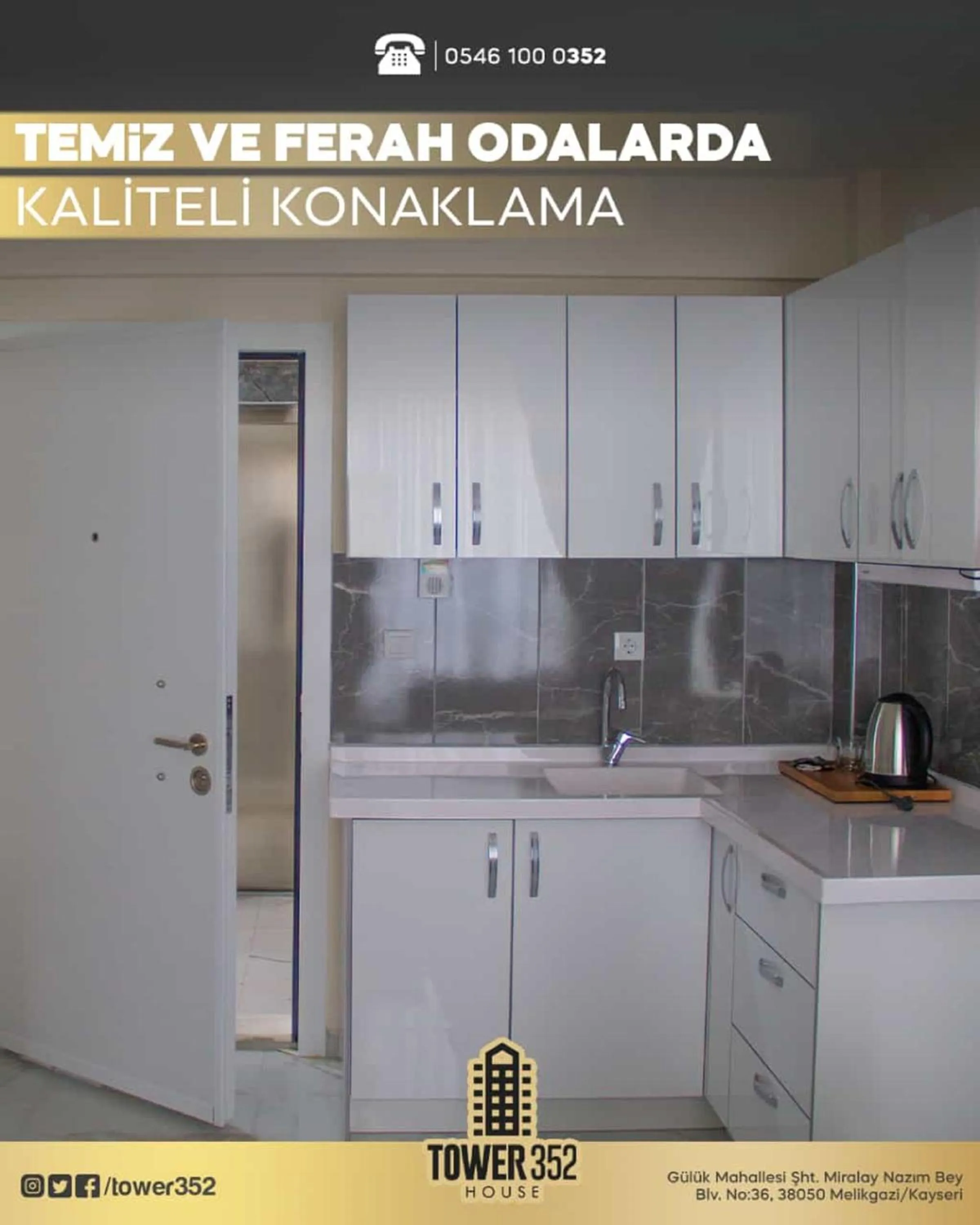 Kitchen or kitchenette in Tower352