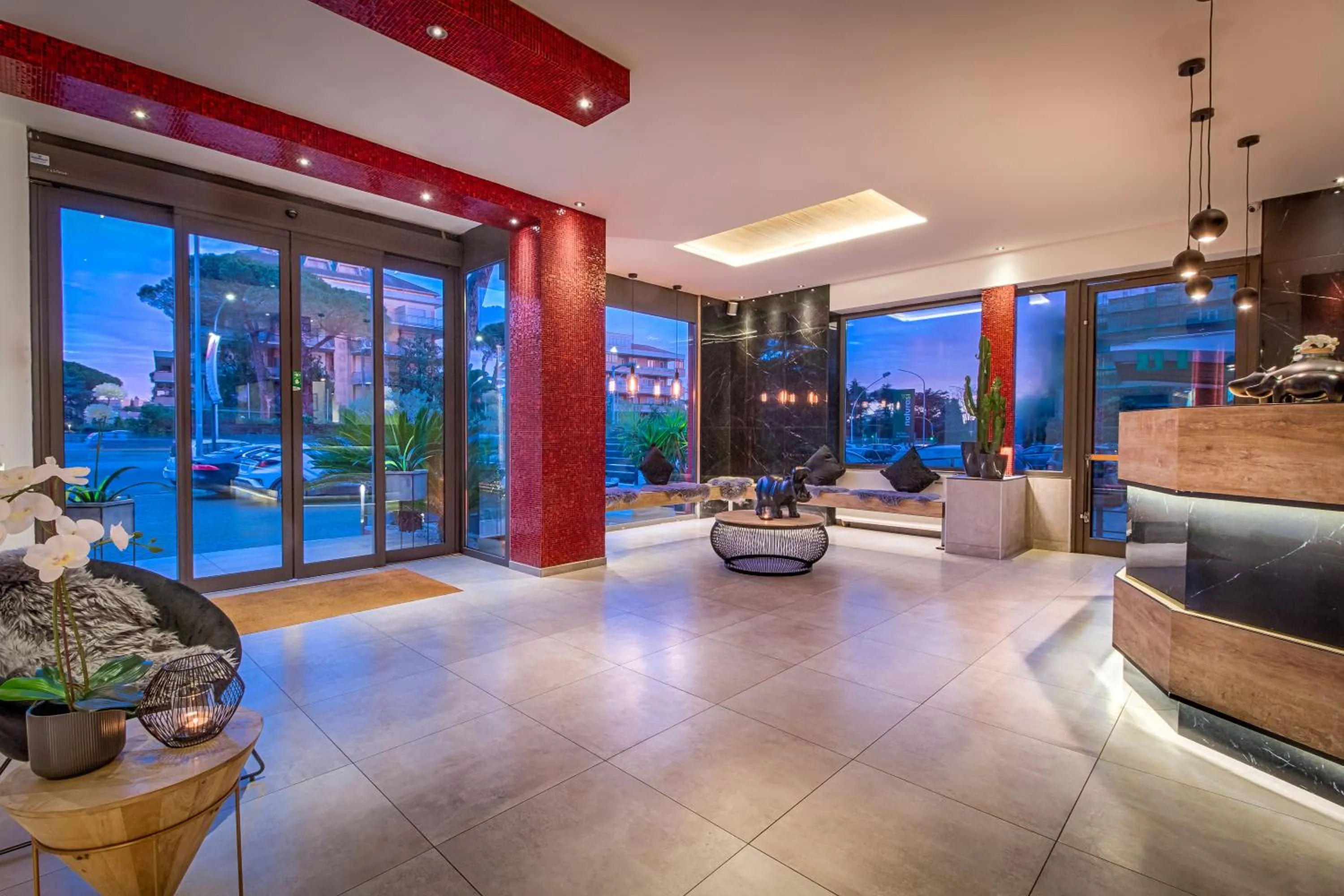 Facade/entrance in Hotel Raganelli