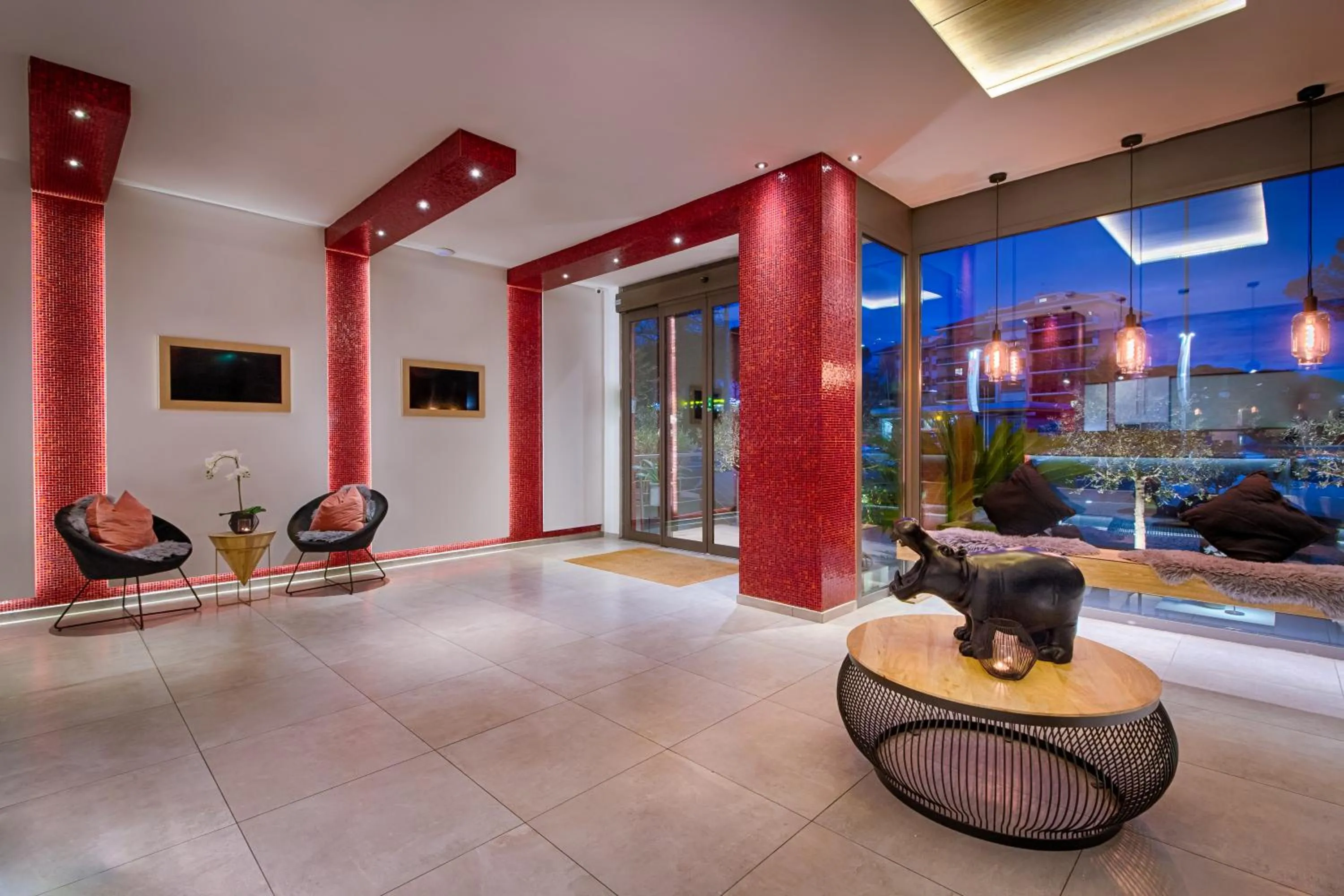 Facade/entrance in Hotel Raganelli