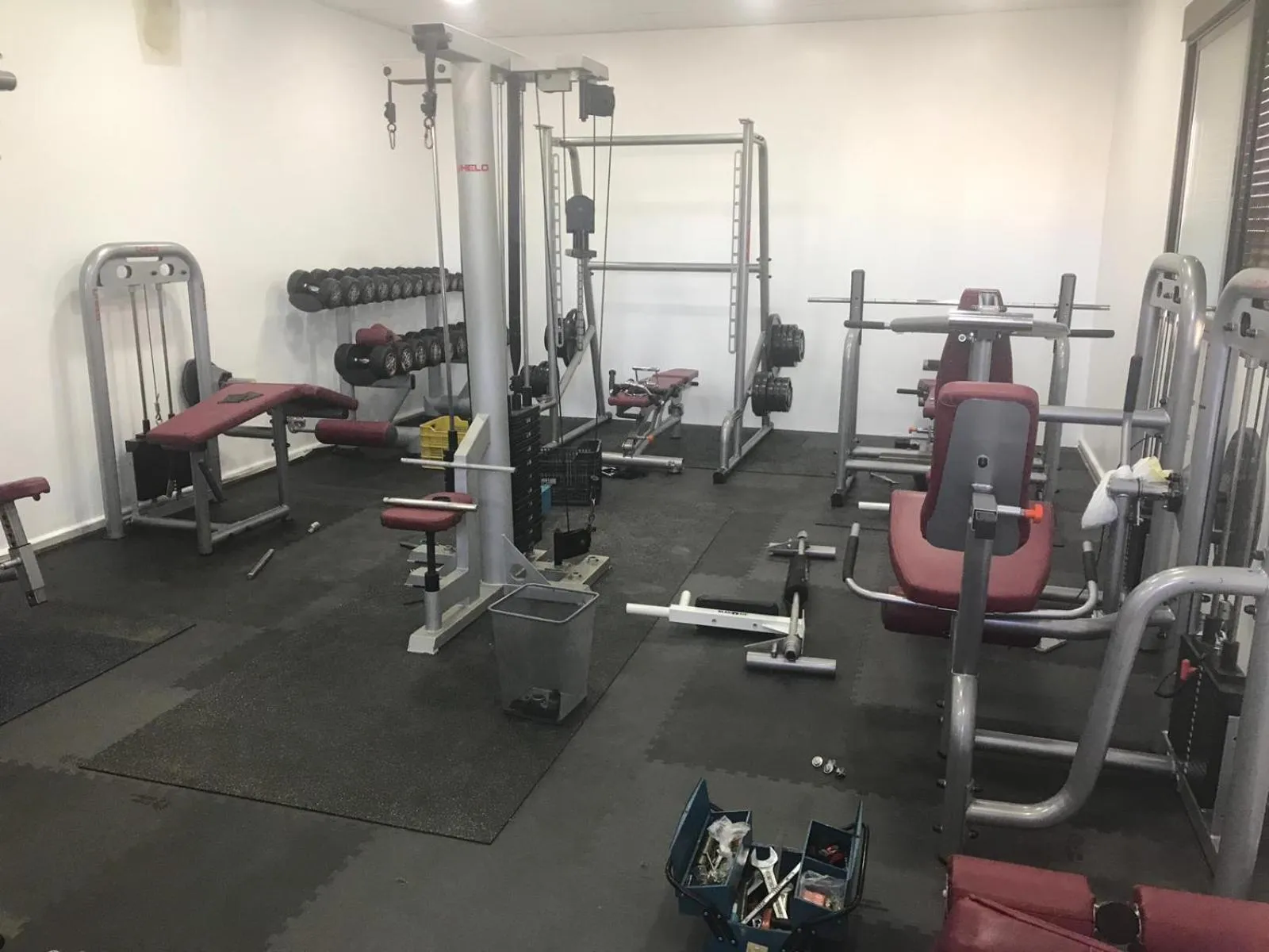 Fitness centre/facilities in Hotel Restaurante Santa Cruz