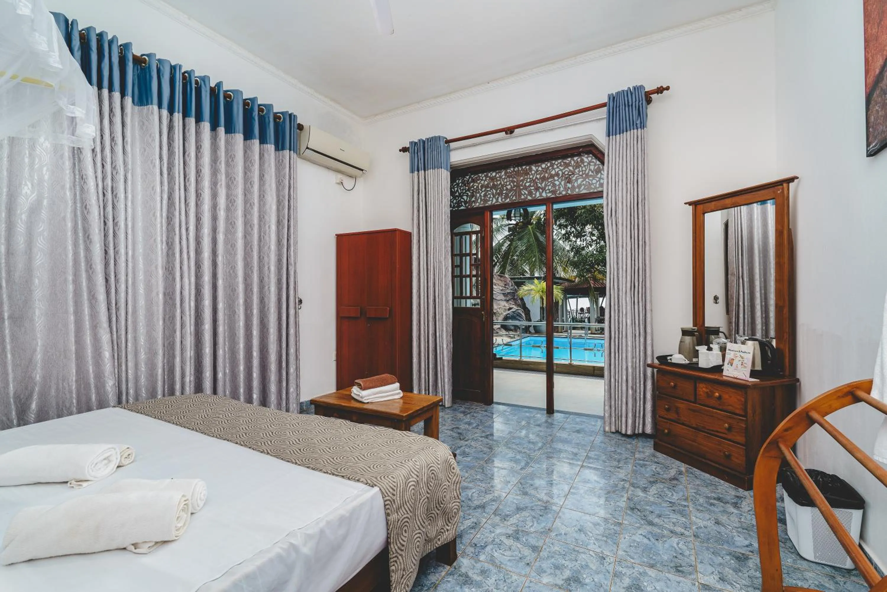 View (from property/room), Bed in River View Villas