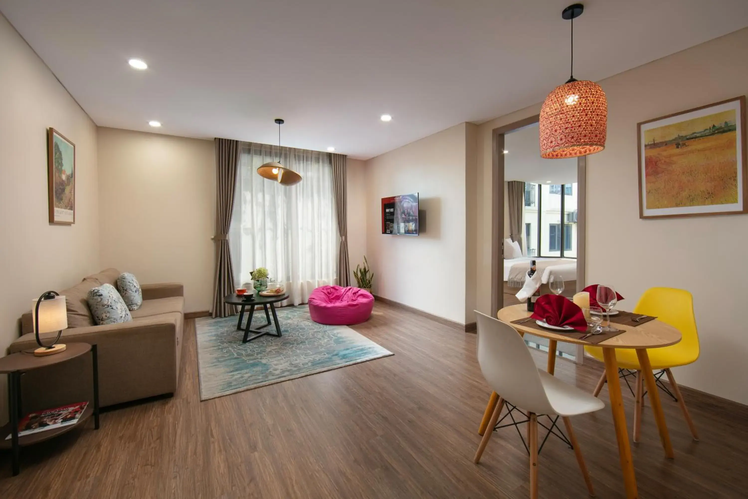 One-Bedroom Apartment in HB Serviced Apartment - Lạc Long Quân One-Bedroom Apartment in HB Serviced Apartment - Lạc Long Quân