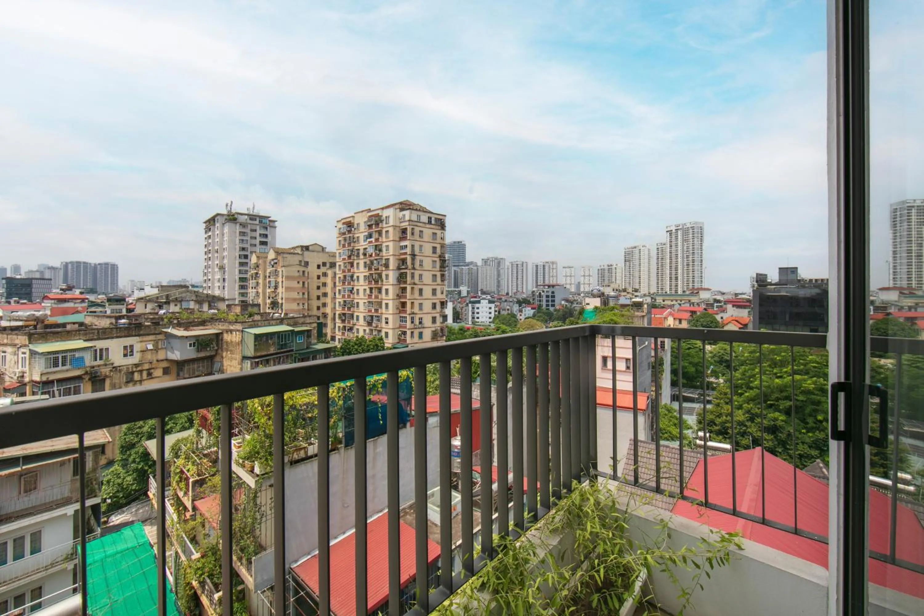 Balcony/Terrace in HB Serviced Apartment - Lạc Long Quân