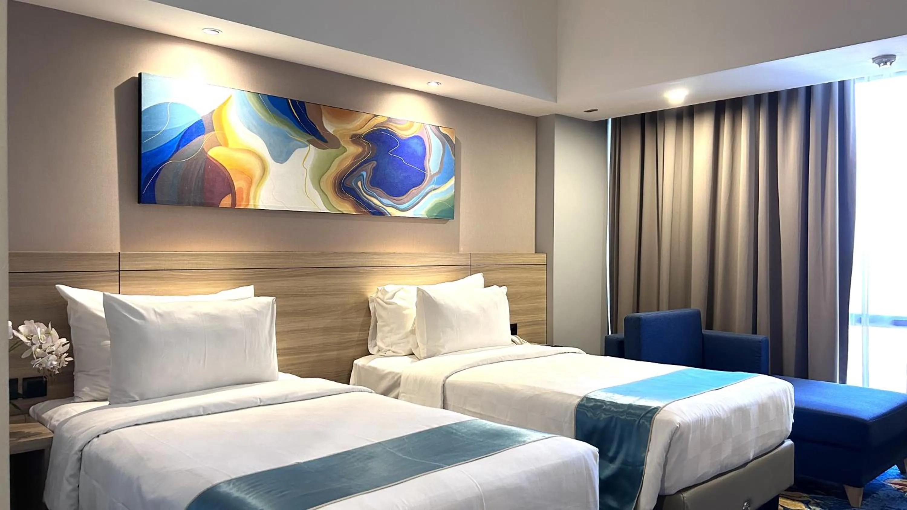 Bedroom, Bed in Hotel Metland Smara Kertajati