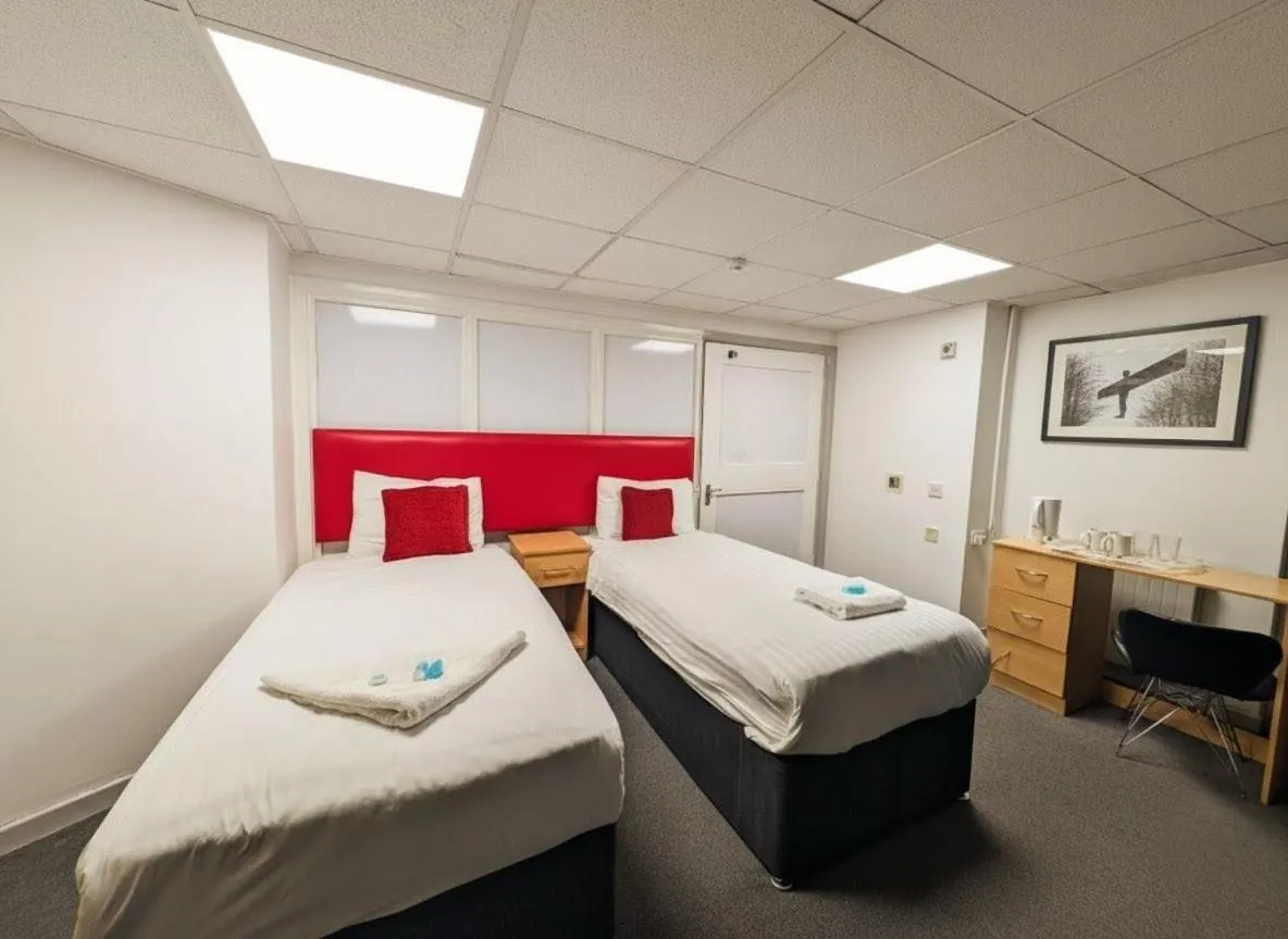 Photo of the whole room, Bed in Hotel Express Newcastle Gateshead