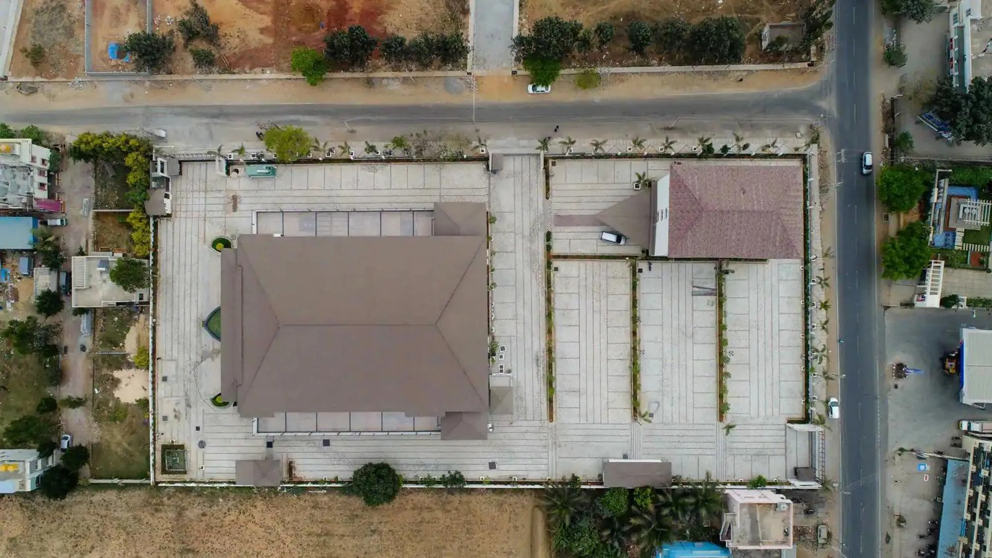 Bird's eye view in Vistar Pavithra Vivaha Convention Hall