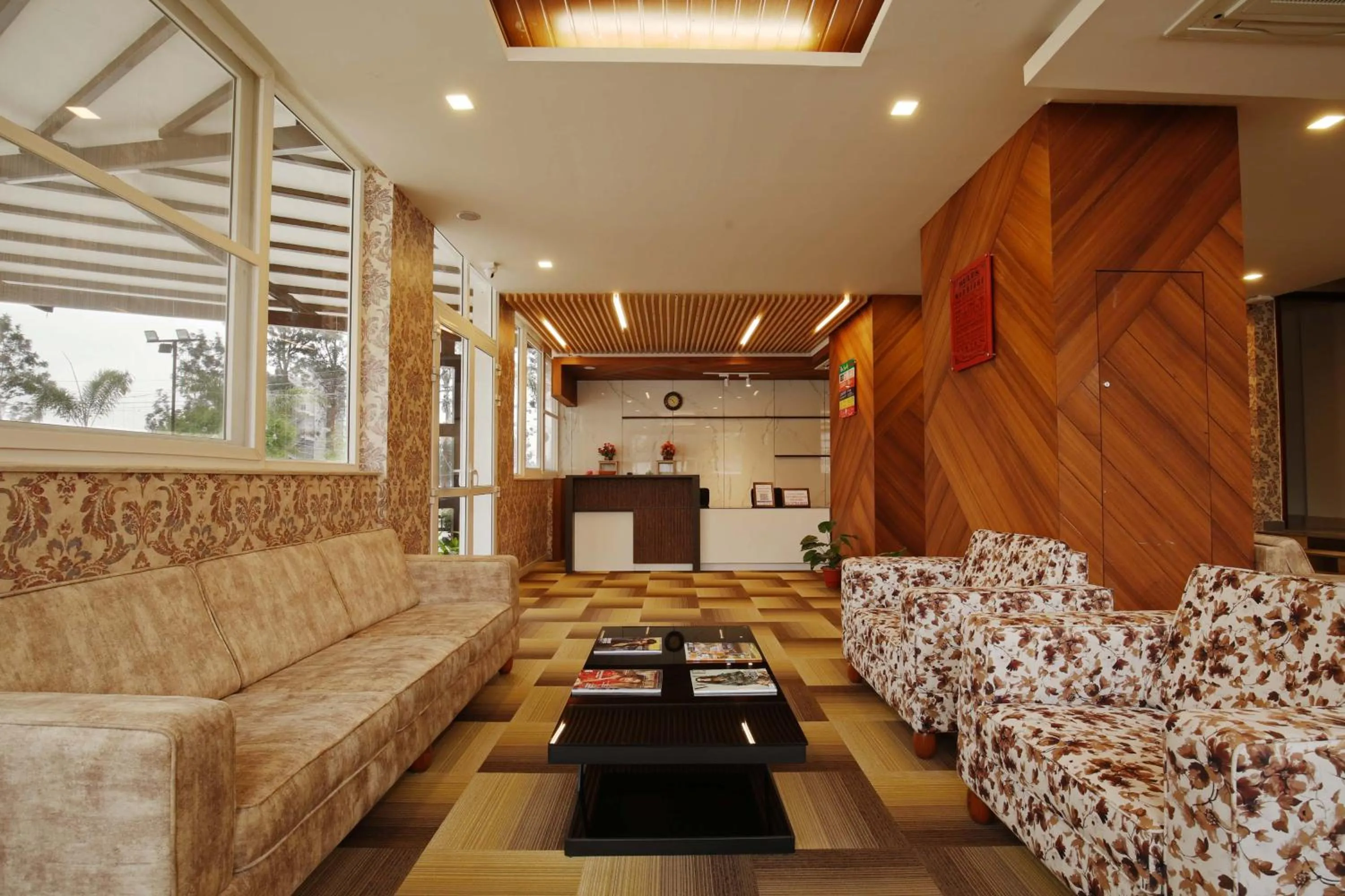 Lobby or reception in Vistar Pavithra Vivaha Convention Hall