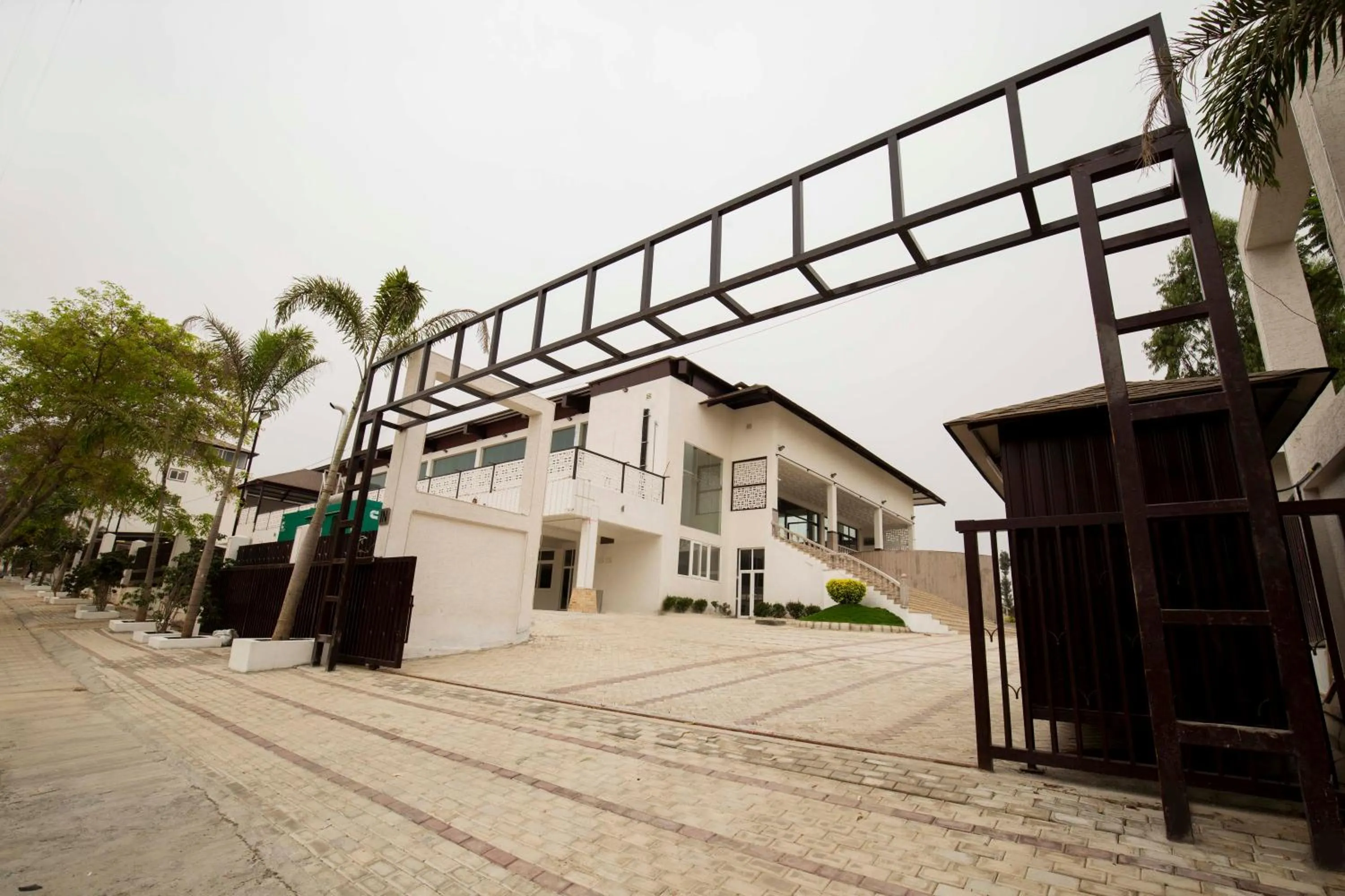 Facade/entrance in Vistar Pavithra Vivaha Convention Hall