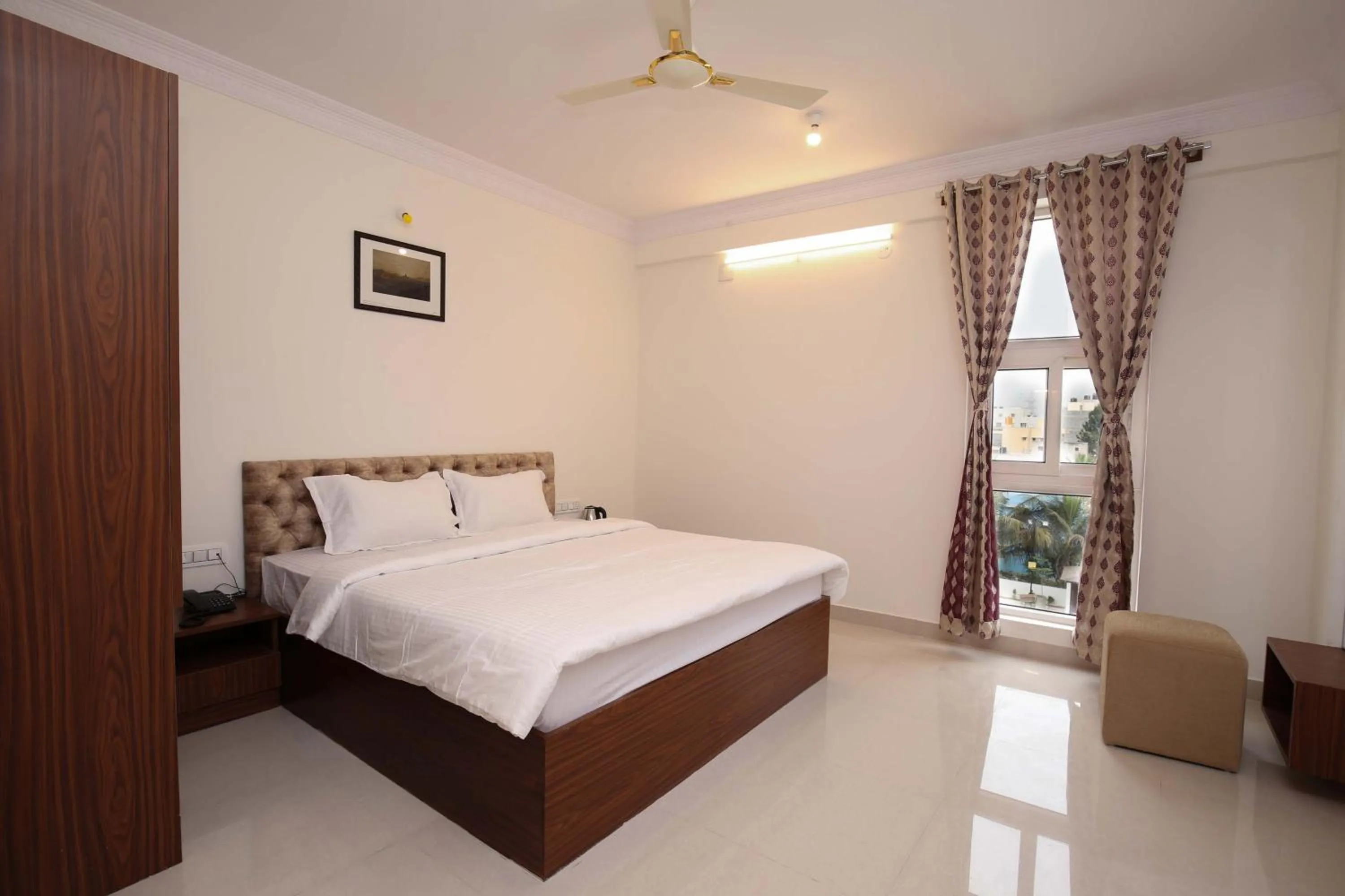 Bedroom, Bed in Vistar Pavithra Vivaha Convention Hall