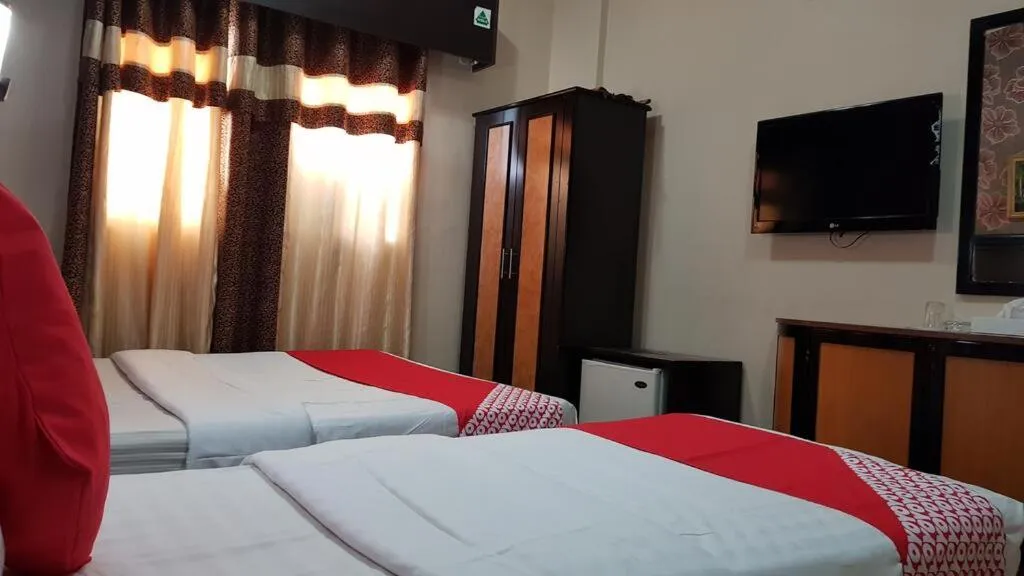 TV and multimedia, Bed in Rahab Hotel