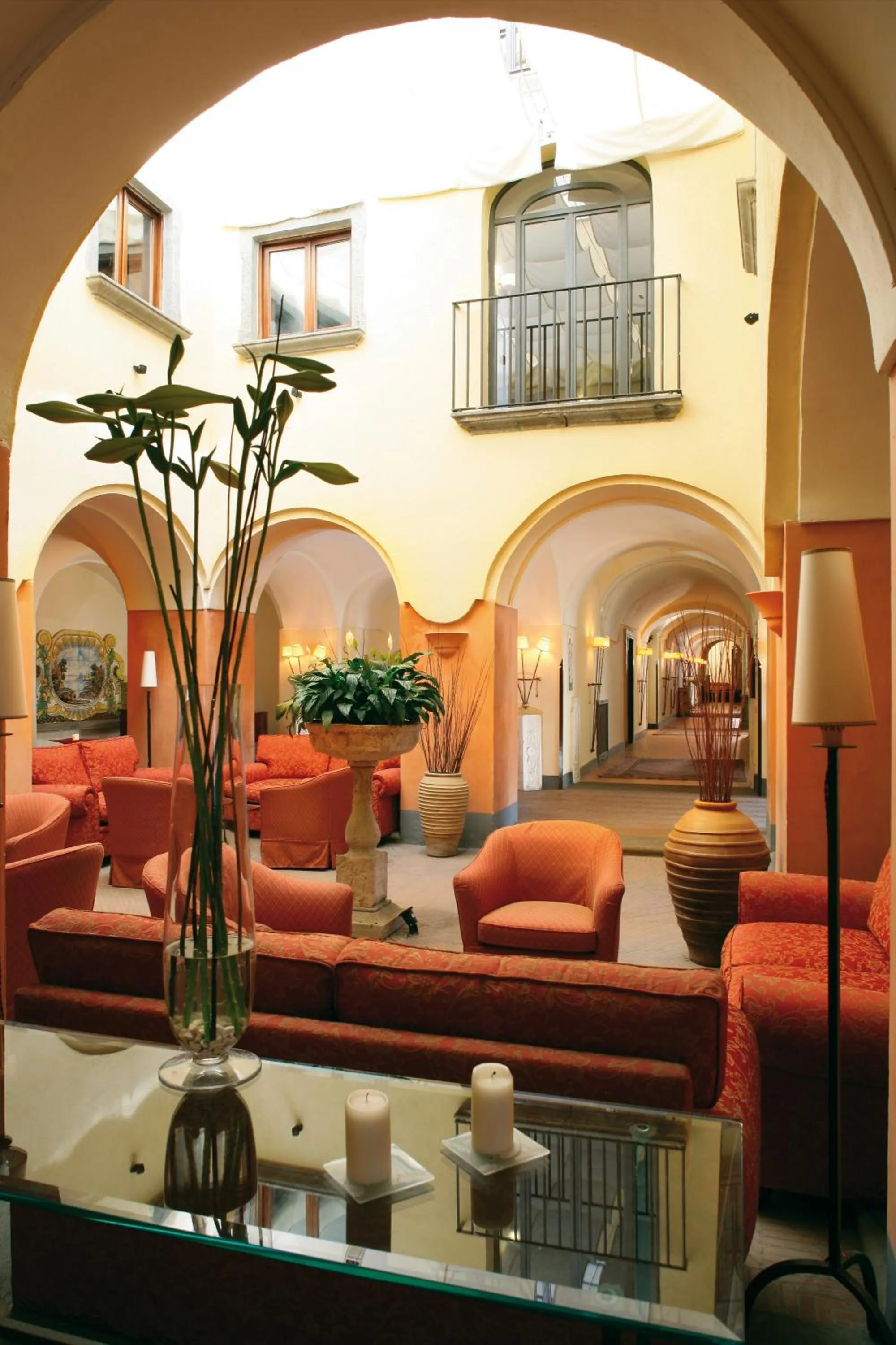Lobby or reception in San Francesco al Monte