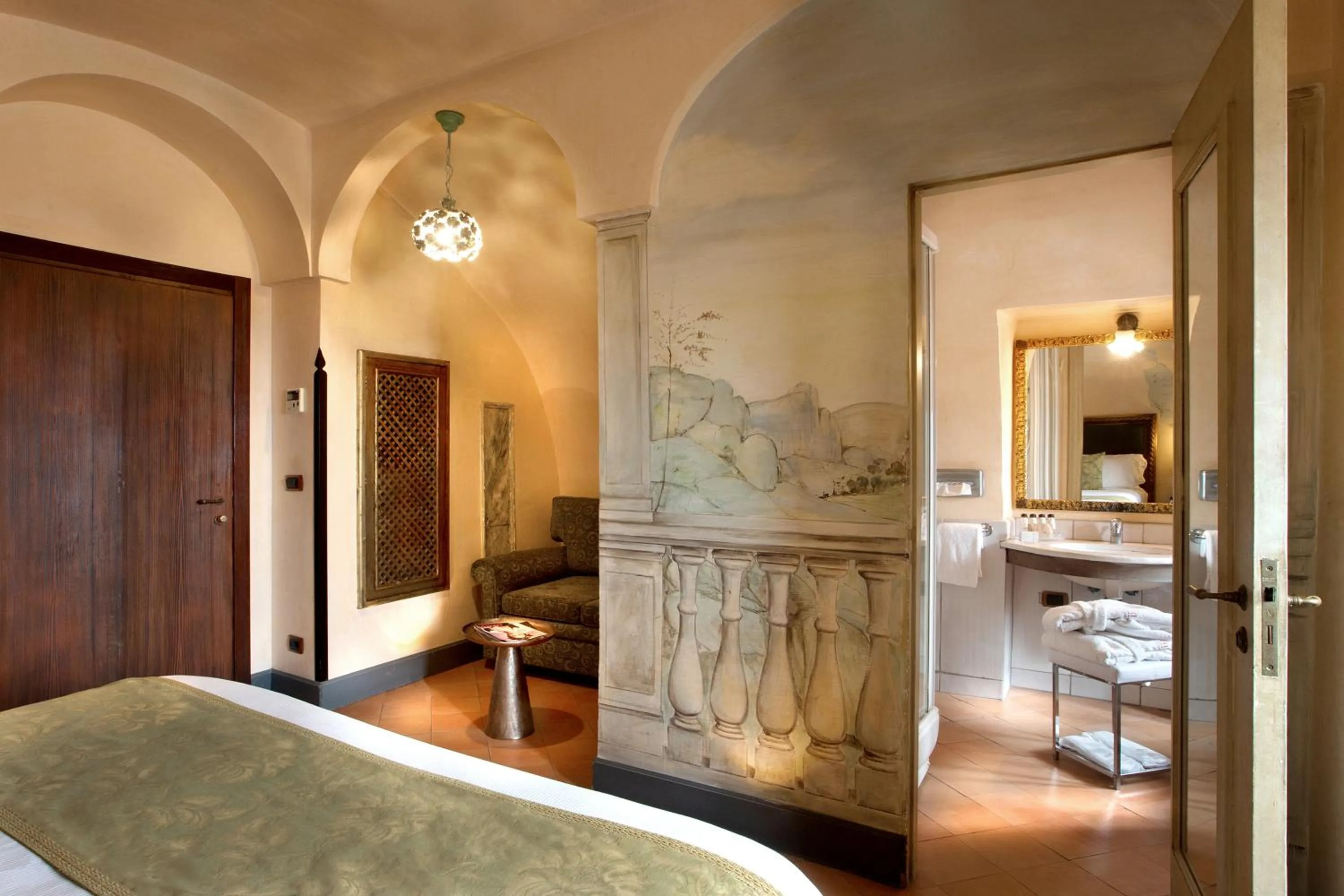 Bedroom, Bed in San Francesco al Monte