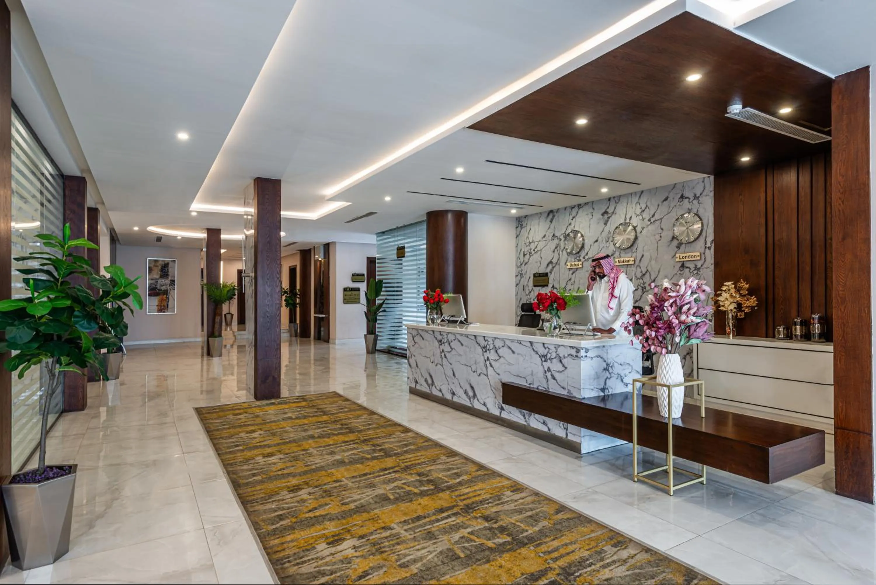 Lobby or reception in Garden Millennium Hotel