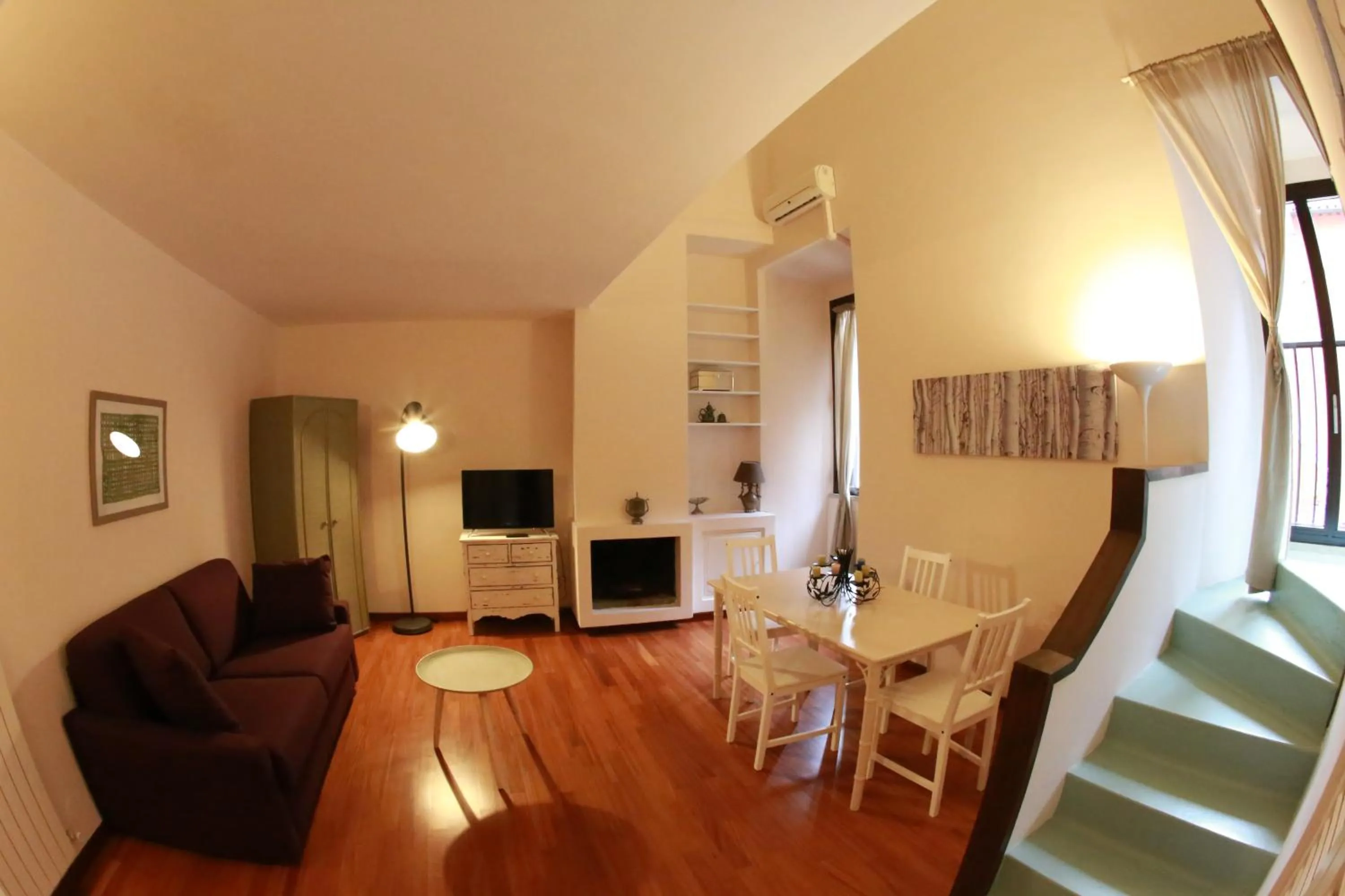 Living room in Palazzo Velli Suites