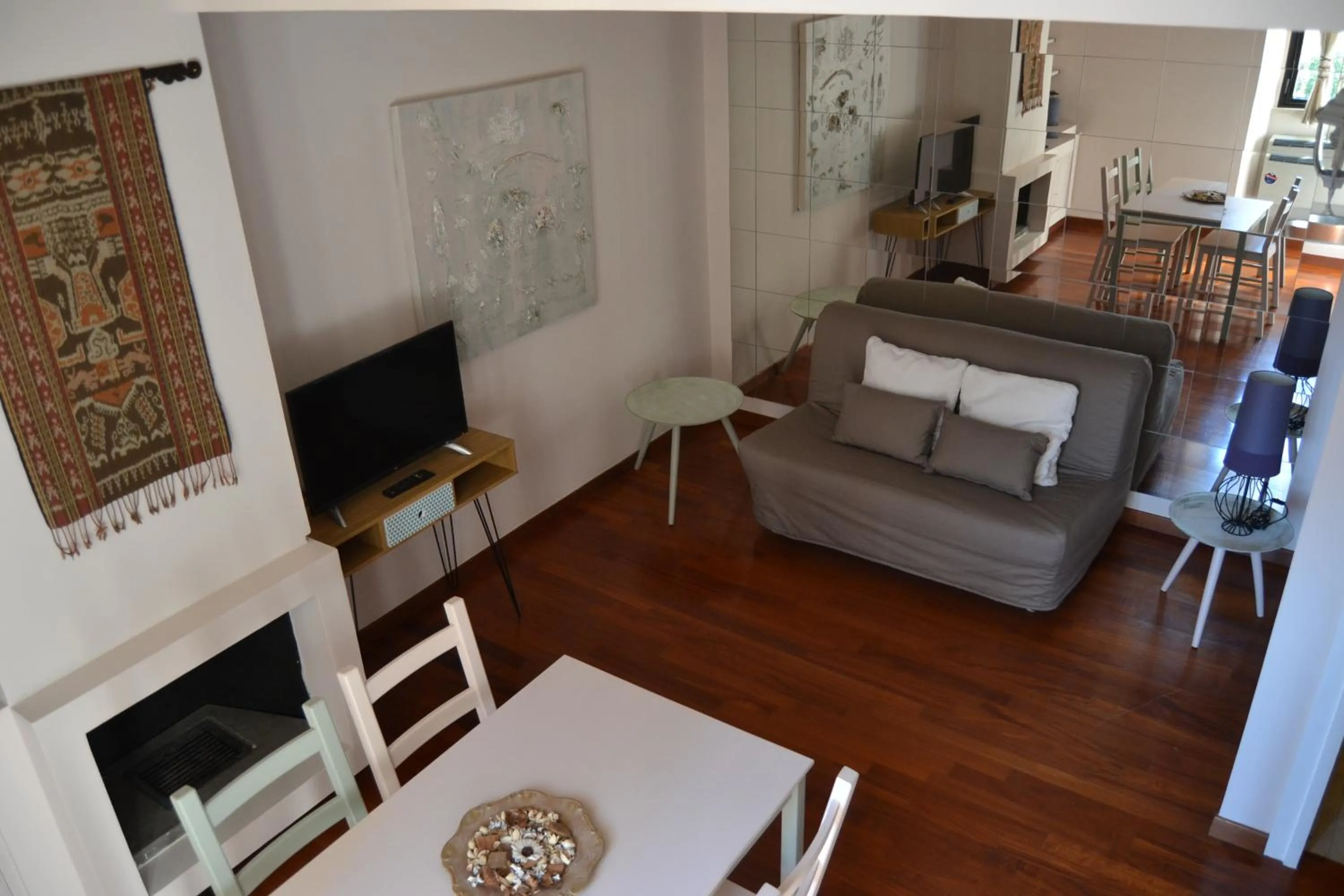 Living room in Palazzo Velli Suites