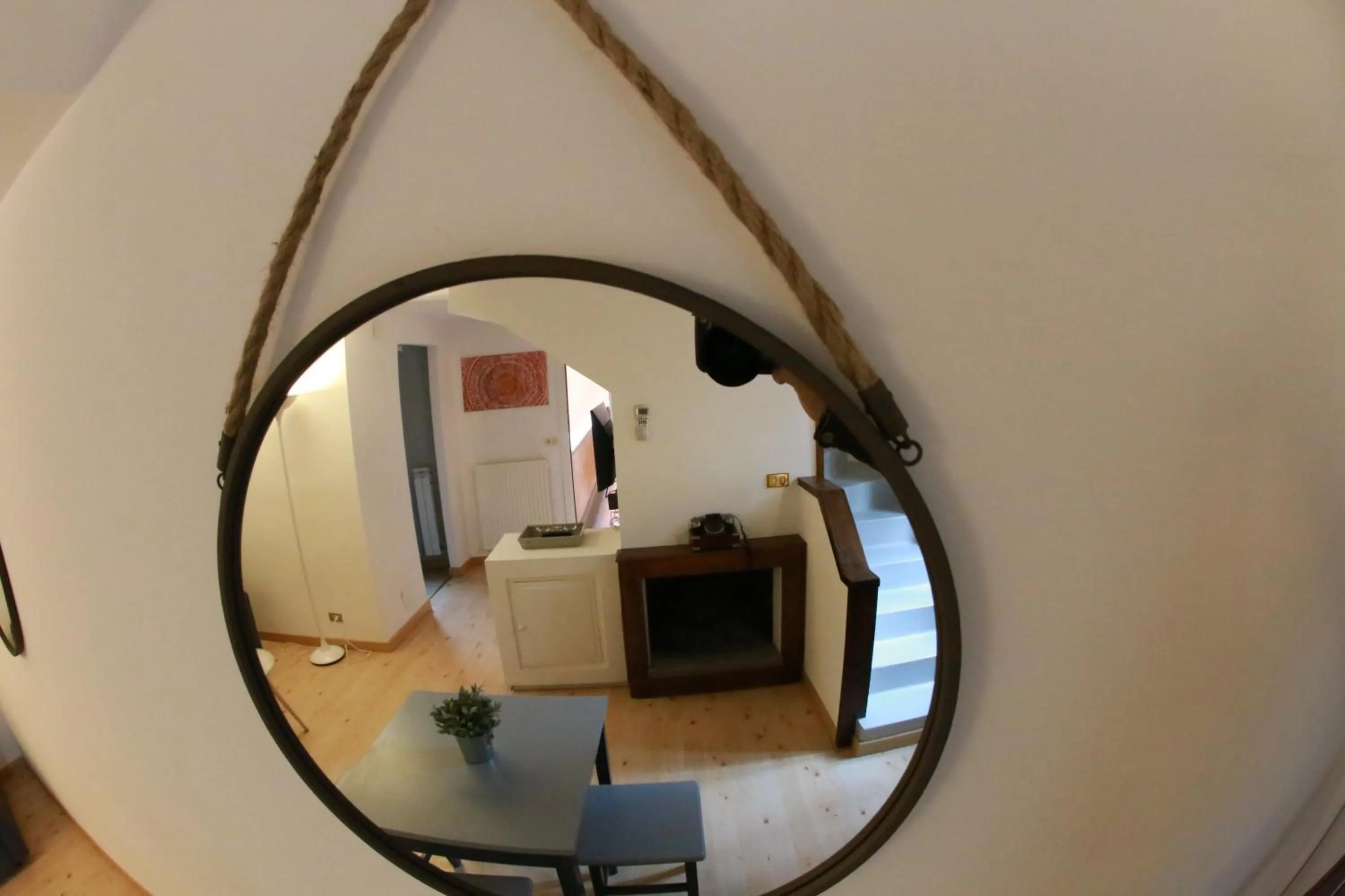 Living room in Palazzo Velli Suites