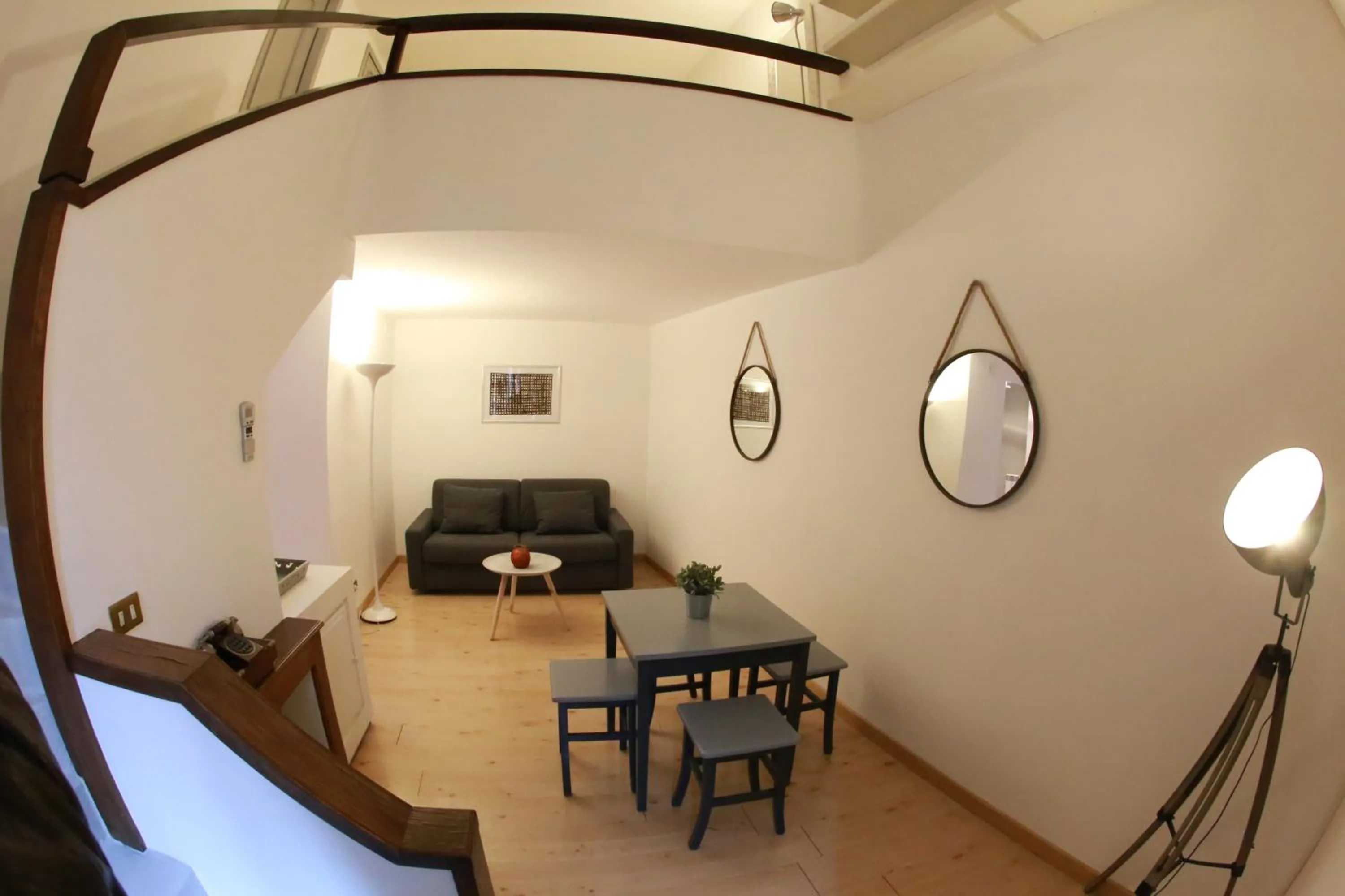 Living room in Palazzo Velli Suites