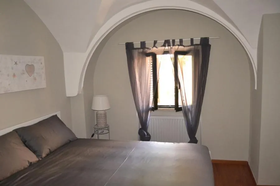 Bed in Palazzo Velli Suites