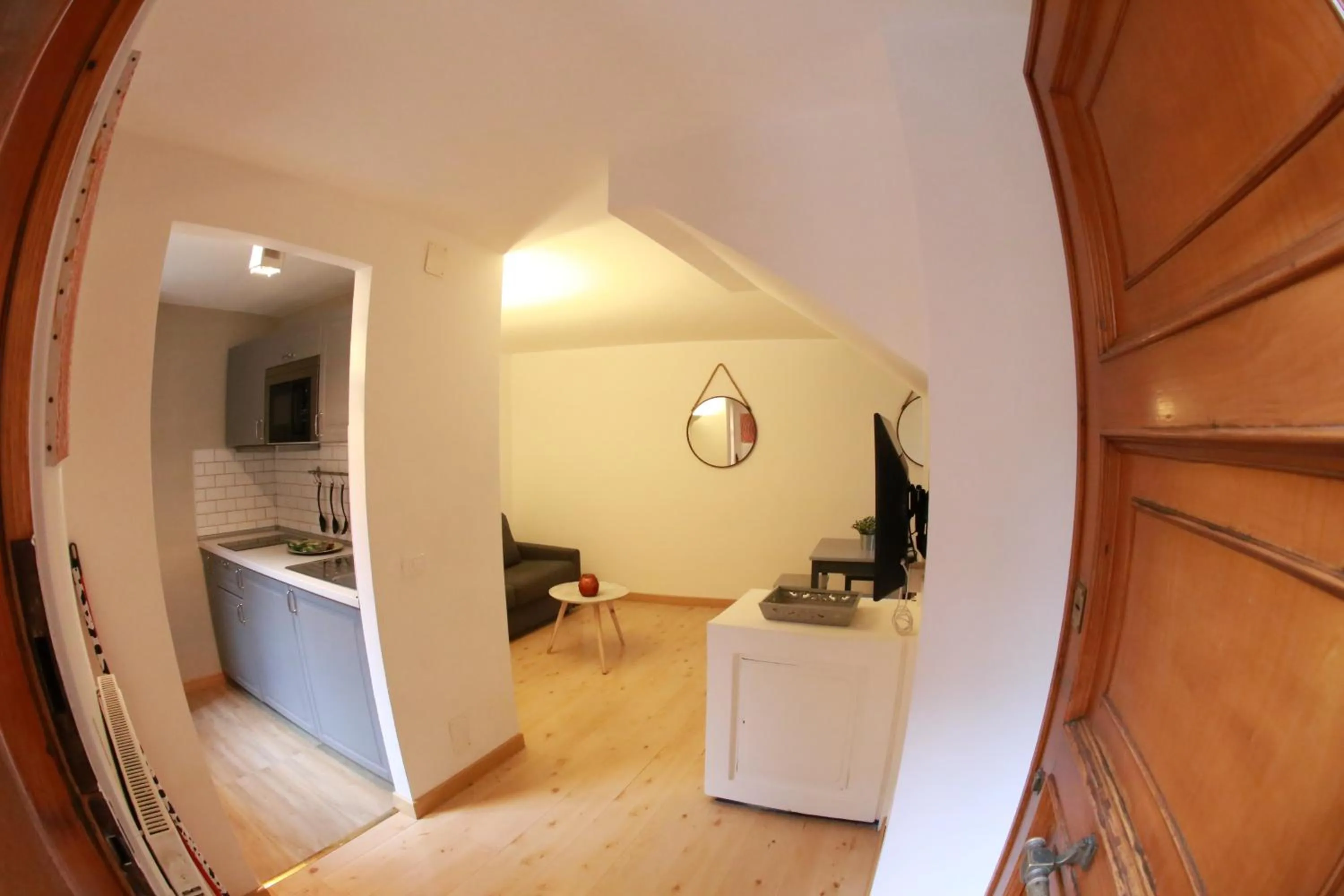 Living room in Palazzo Velli Suites