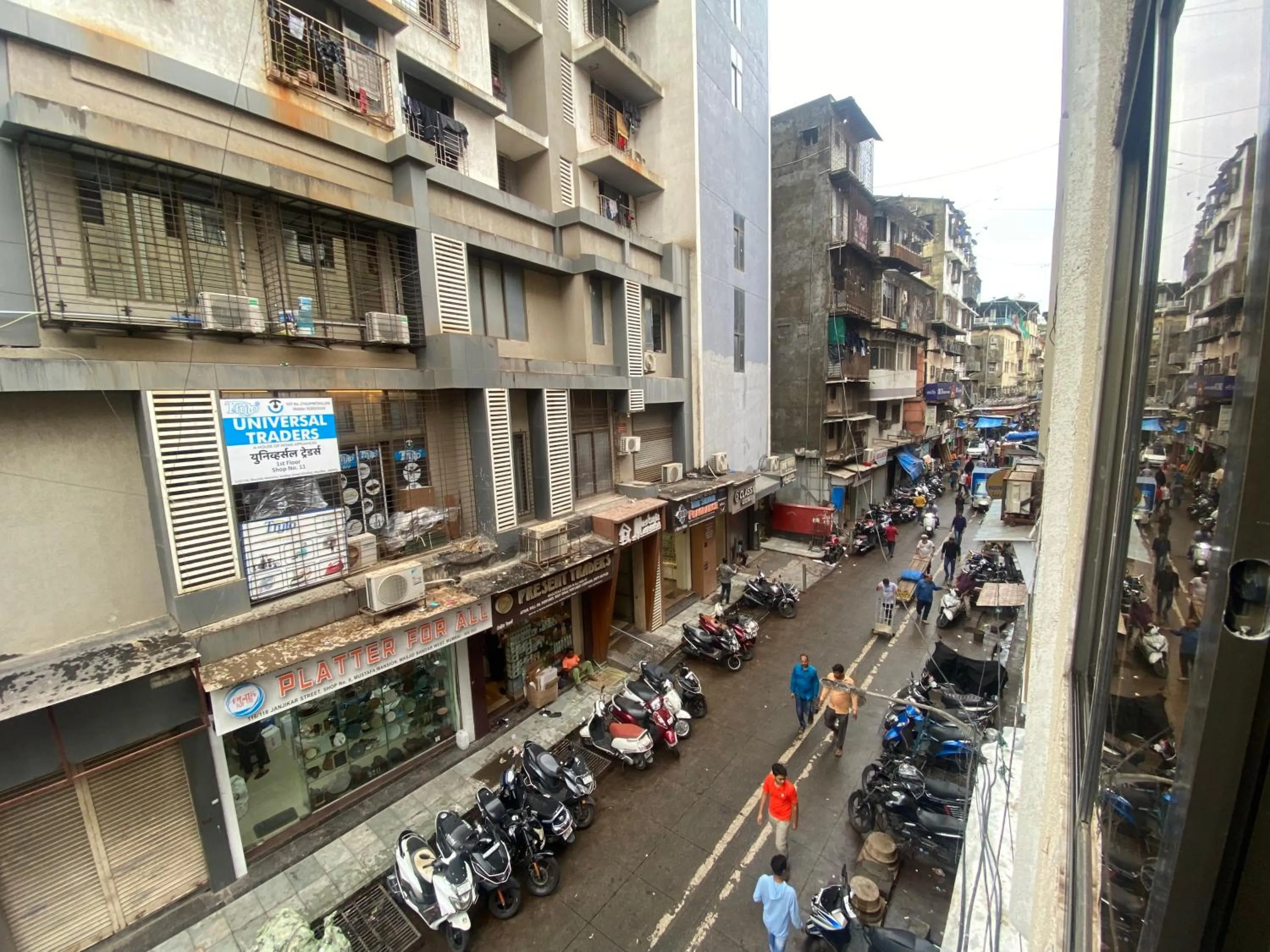 View (from property/room) in Hotel Jodiya - Near CST