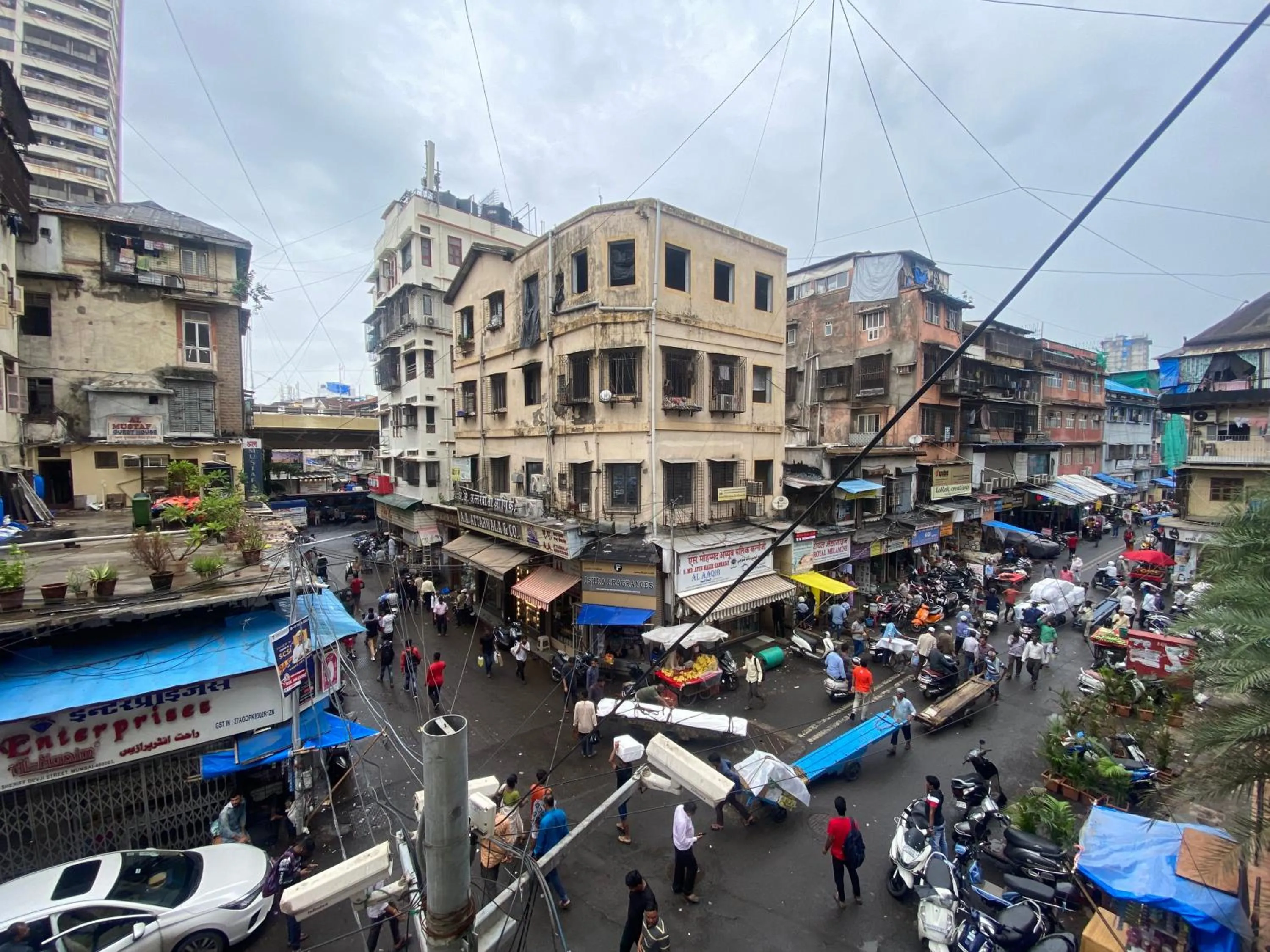 City view in Hotel Jodiya - Near CST