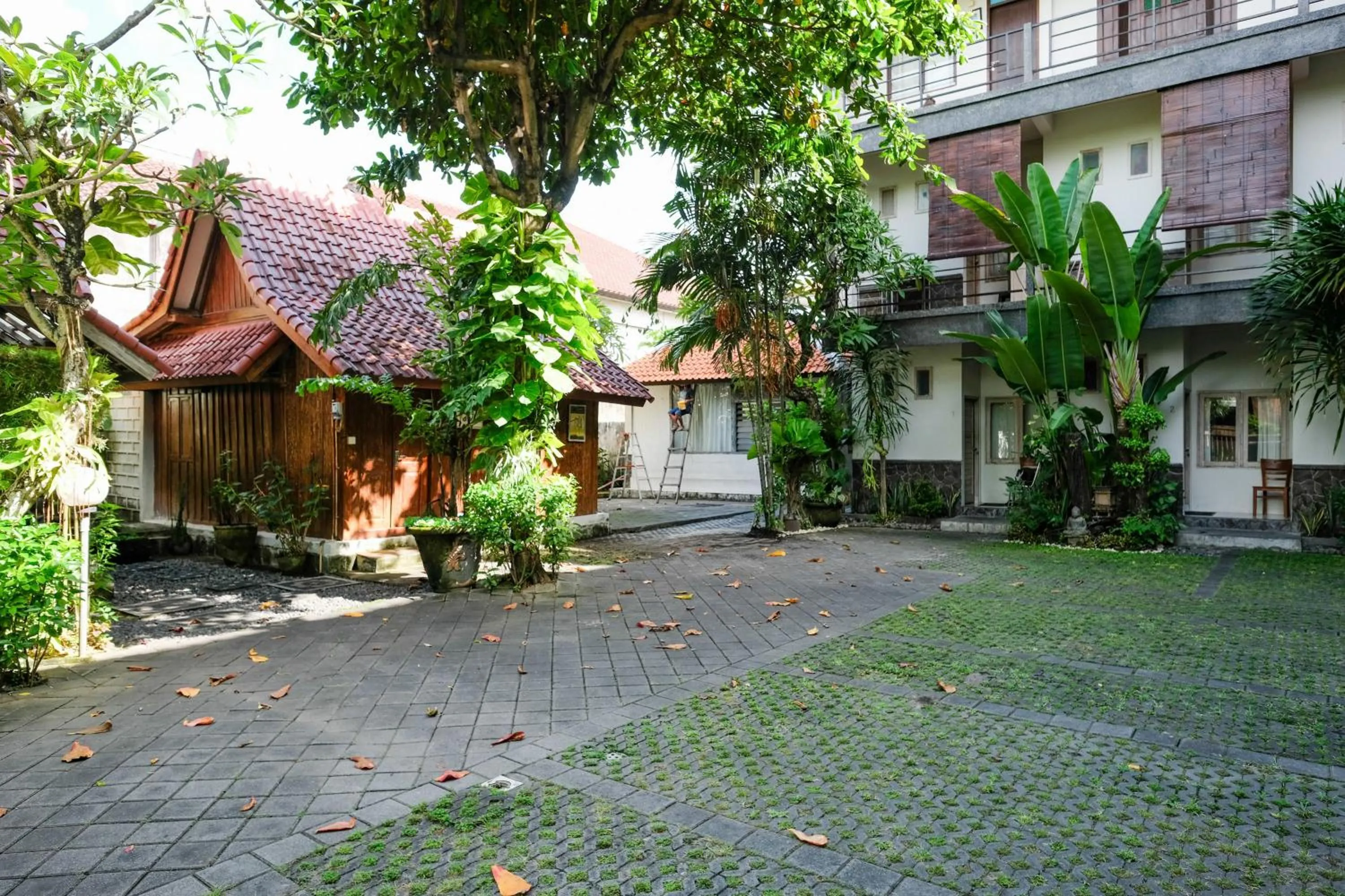 Facade/entrance in Urbanview Hotel Wayan Mansion