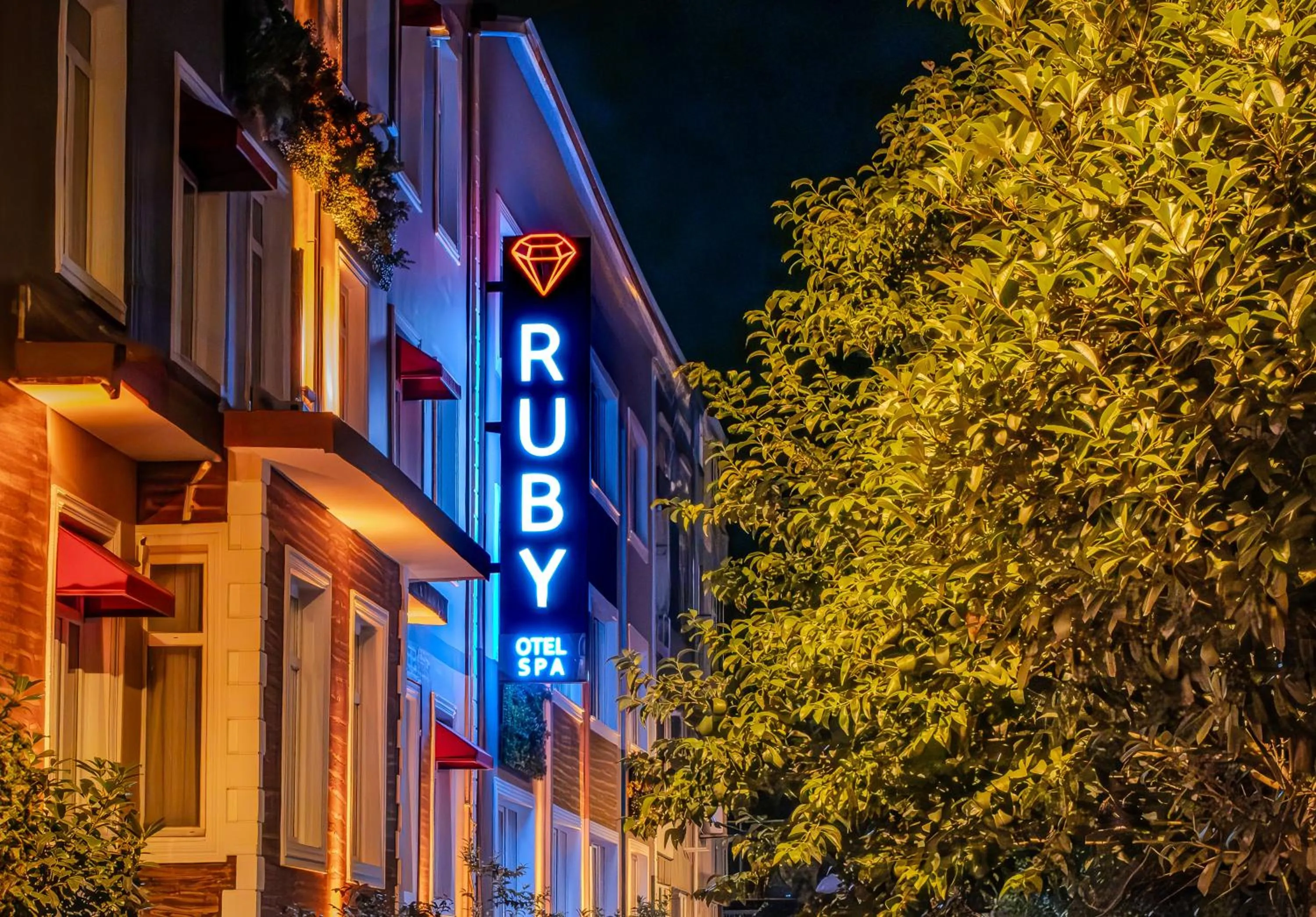 Property building in Ruby Hotel