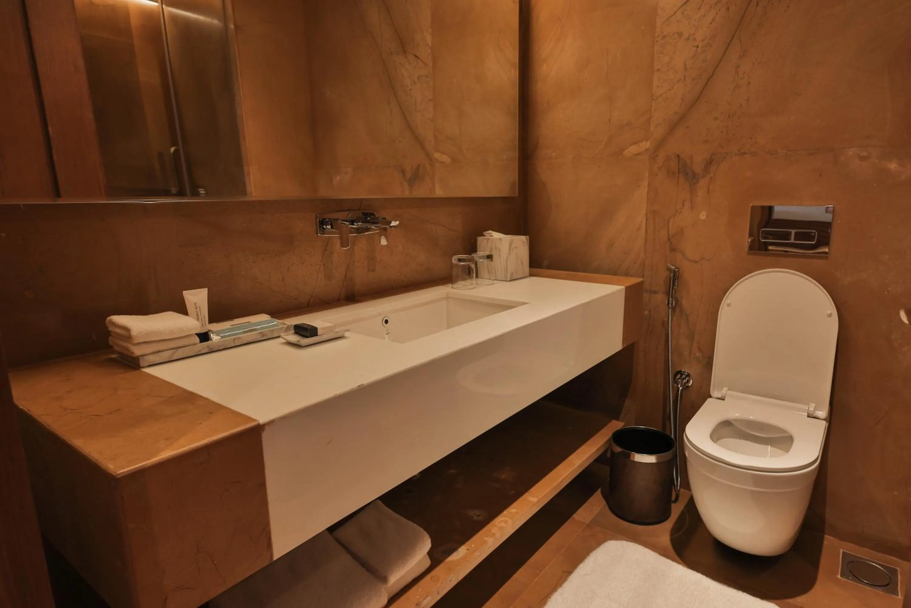 Bathroom in Time Square Resort & Spa Bhuj
