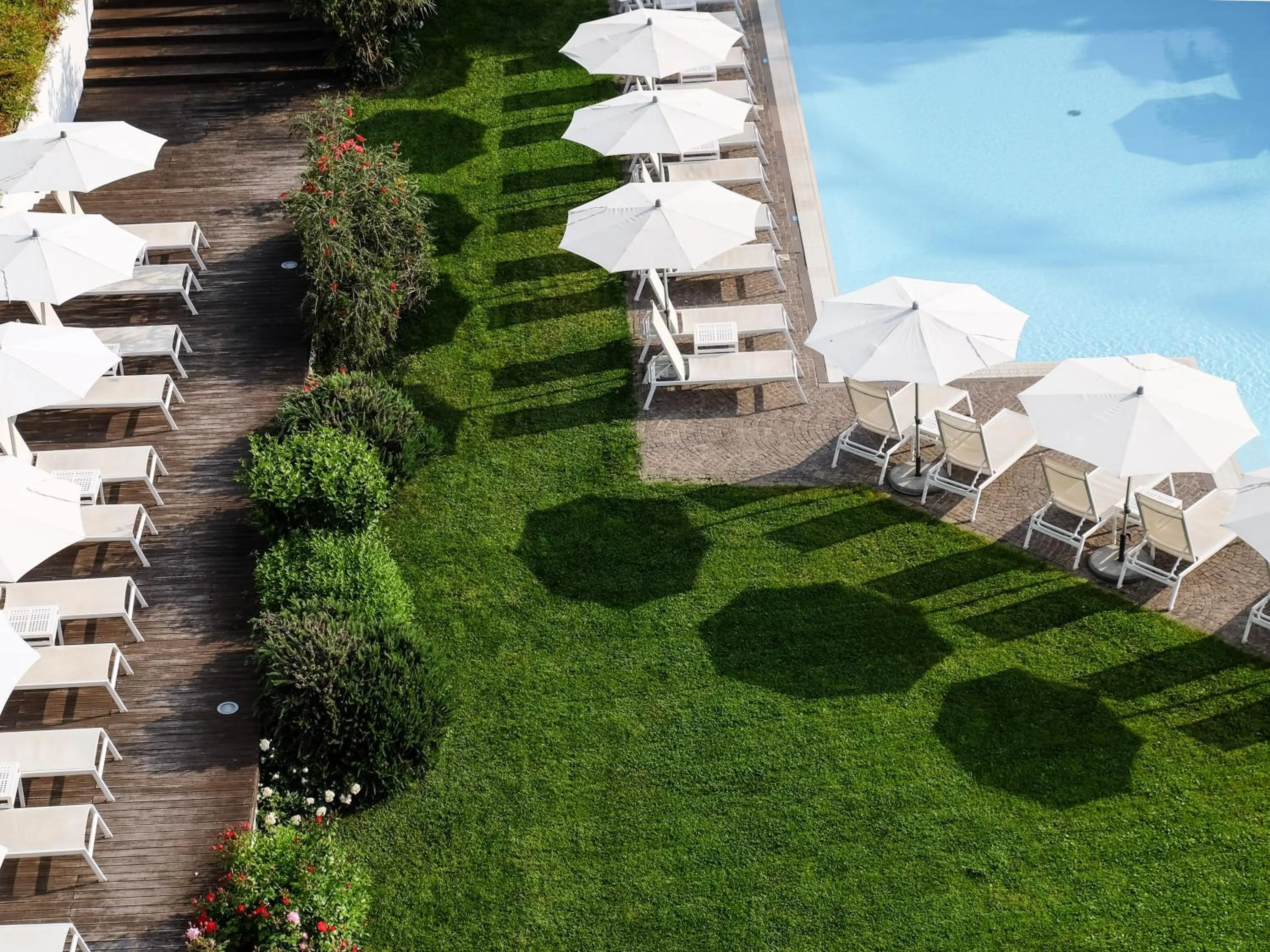 Swimming pool in Hotel Luise