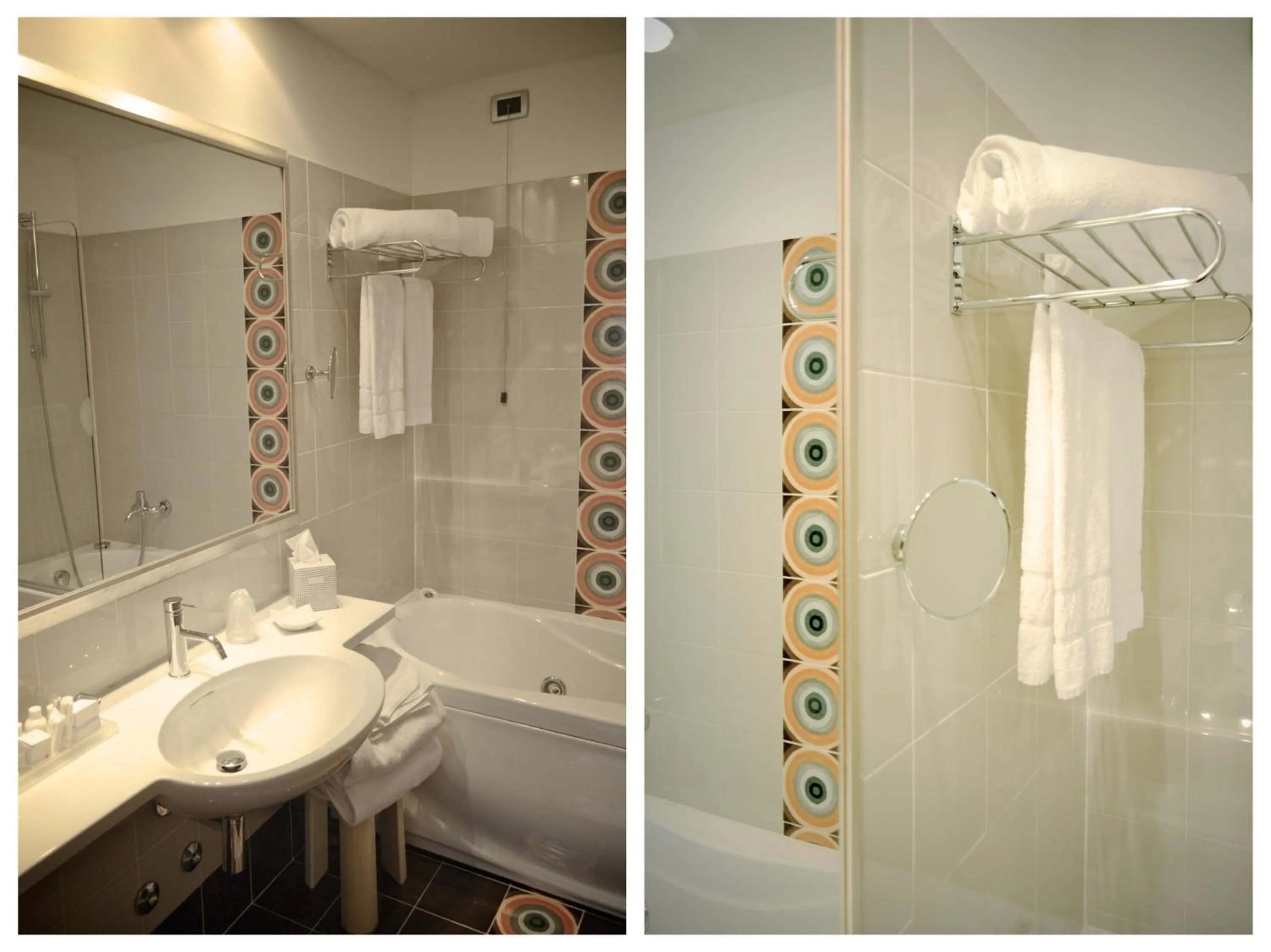 Shower in Hotel Luise